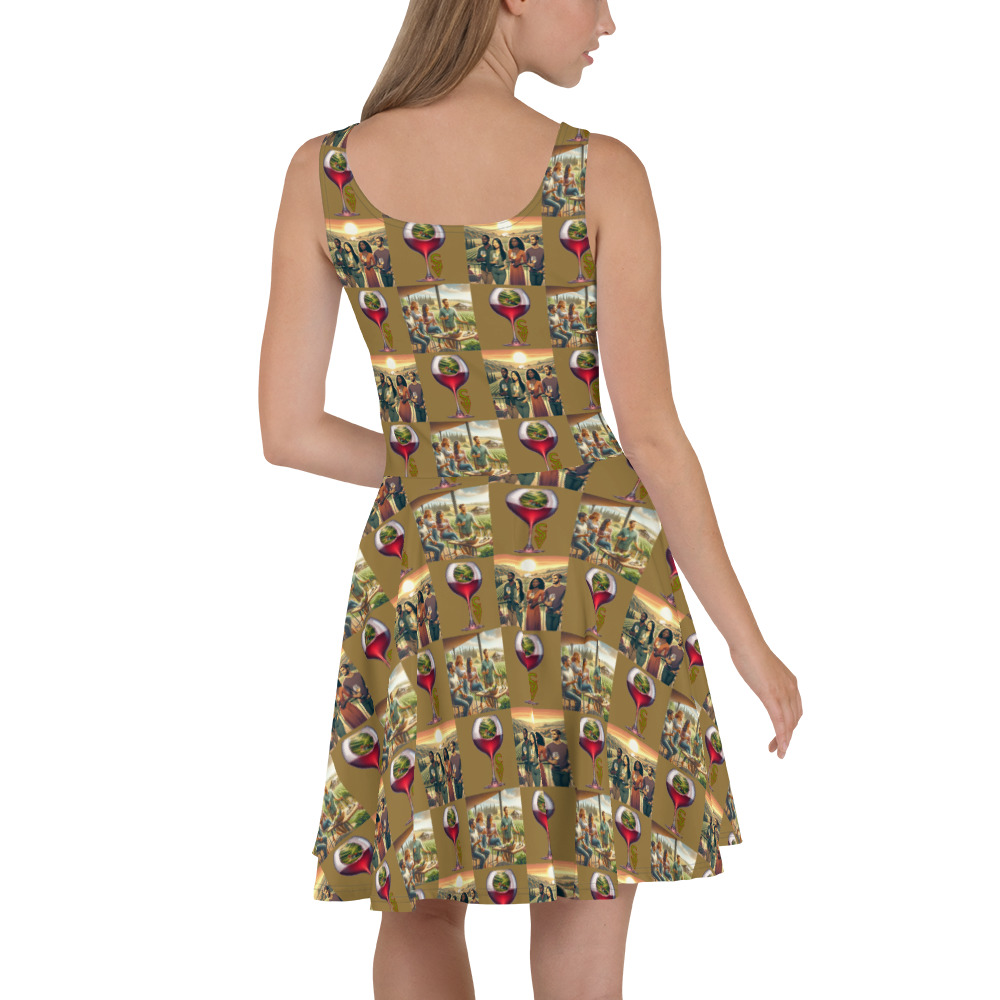 SYV Wine Taster Skater Dress - Image 3
