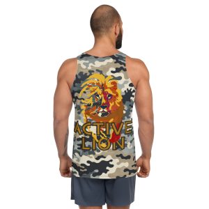 Active Lion Unisex Tank Top