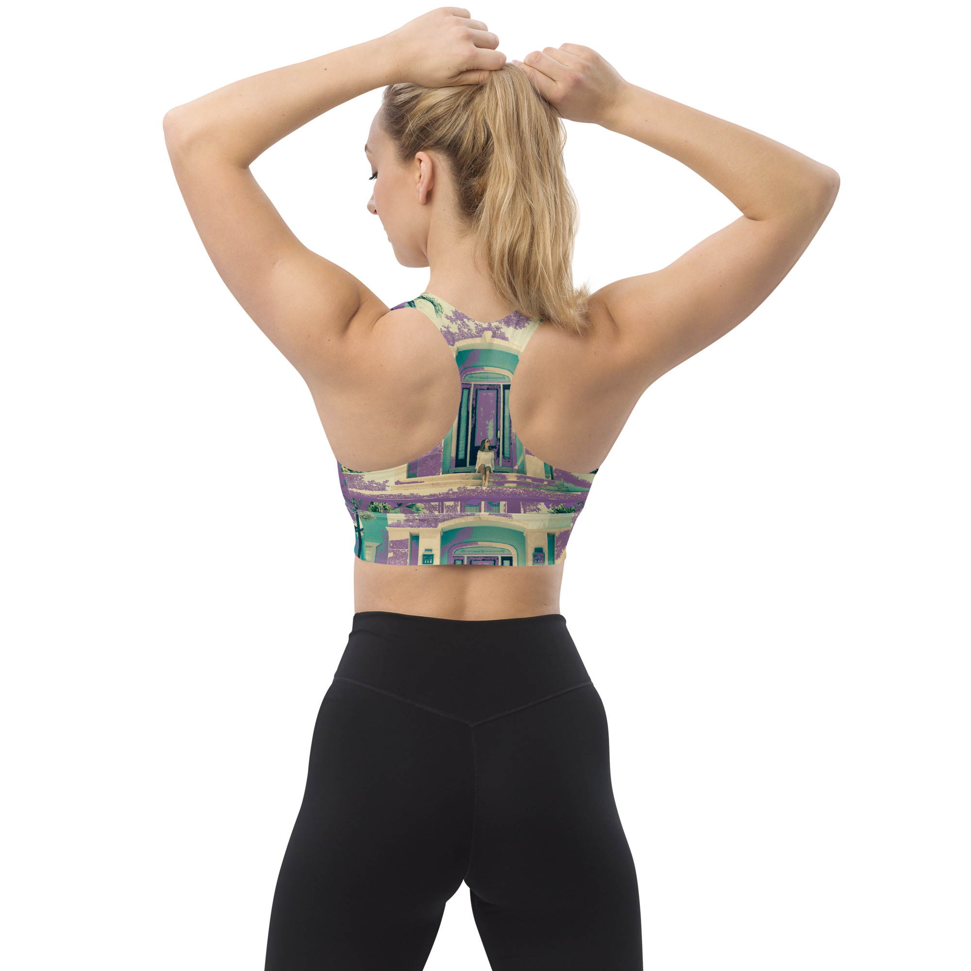 LINK Palm Longline Sports Bra - Image 3