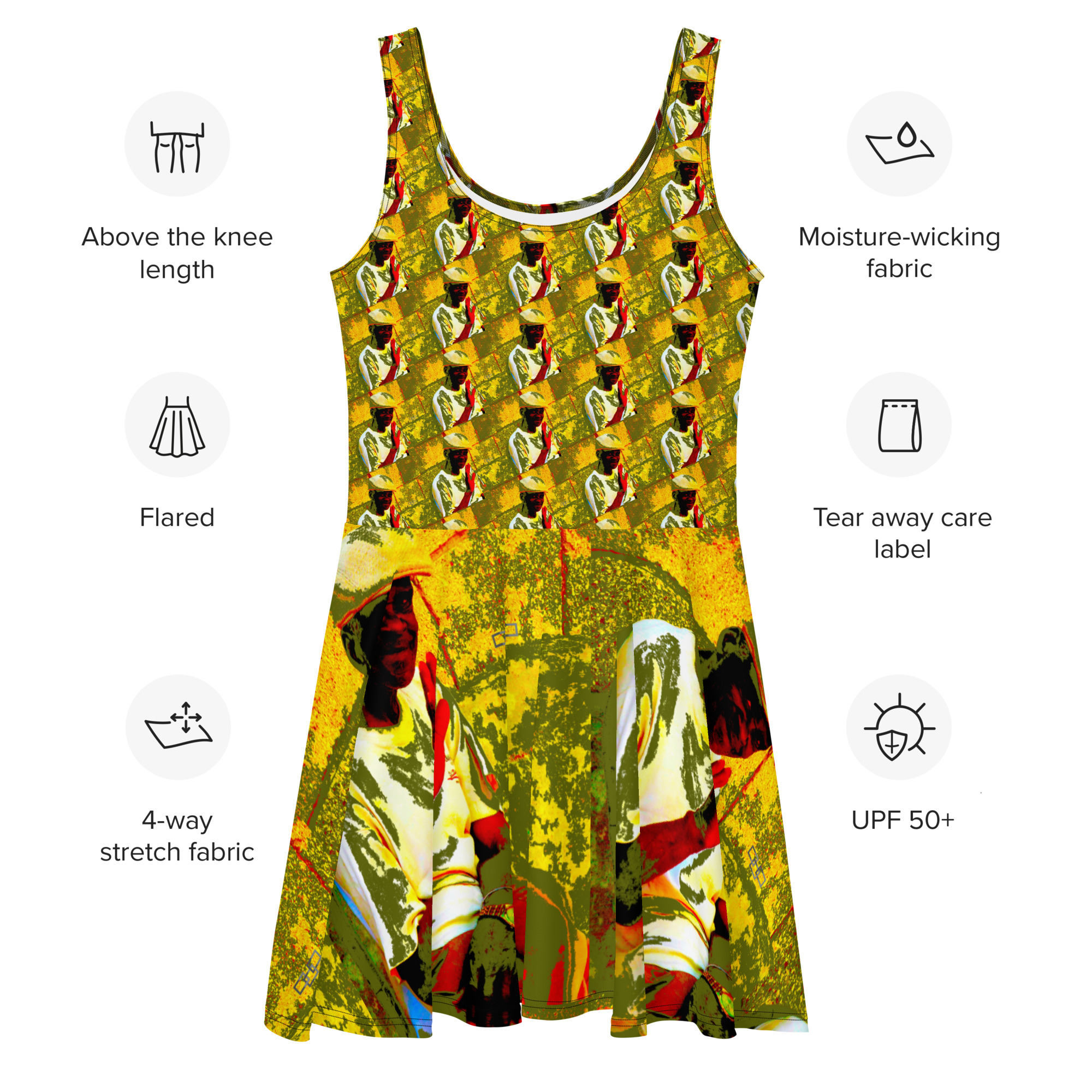 LINK Good Buddy Skater Dress - Image 5