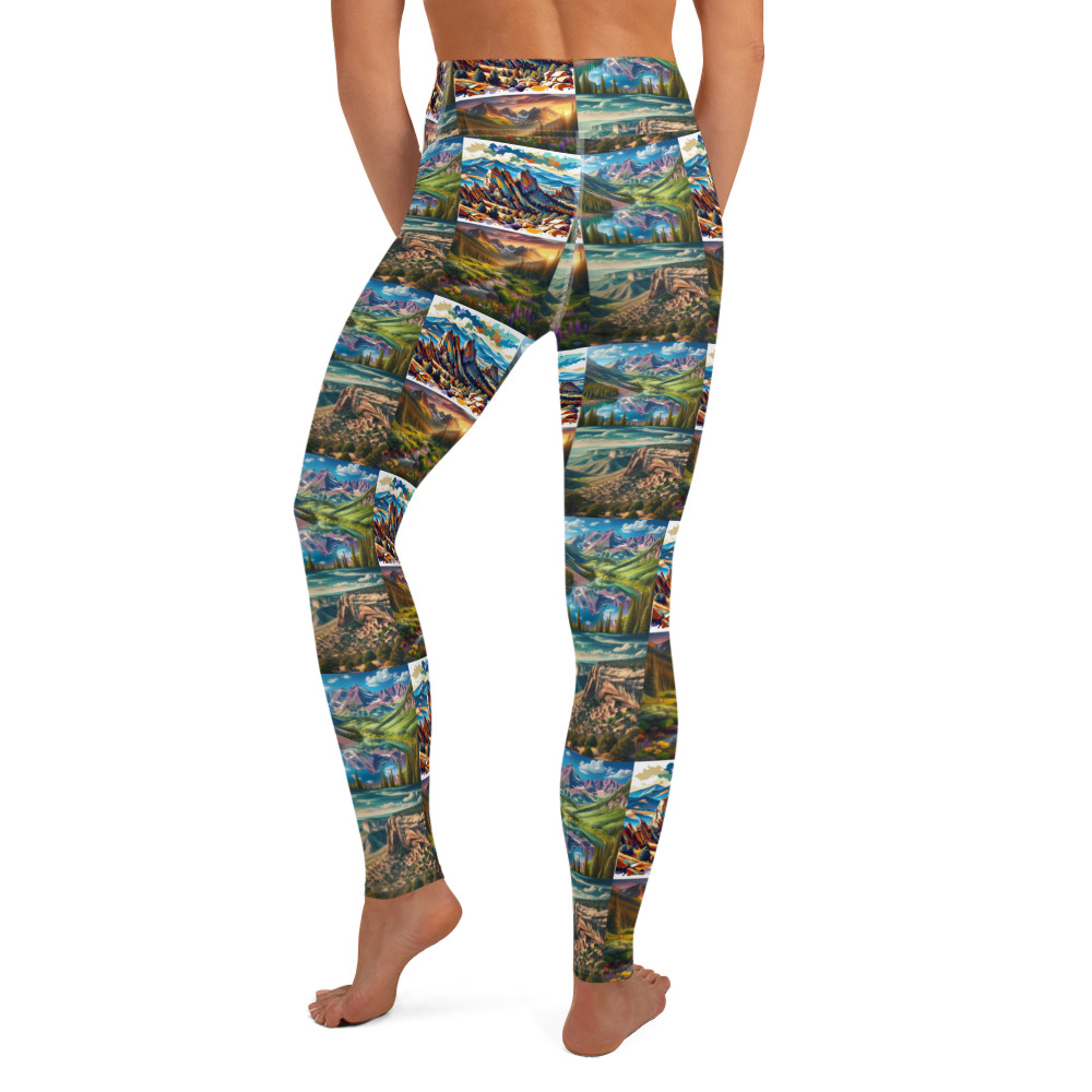 COLORFUL COLORADO Yoga Leggings - Image 3