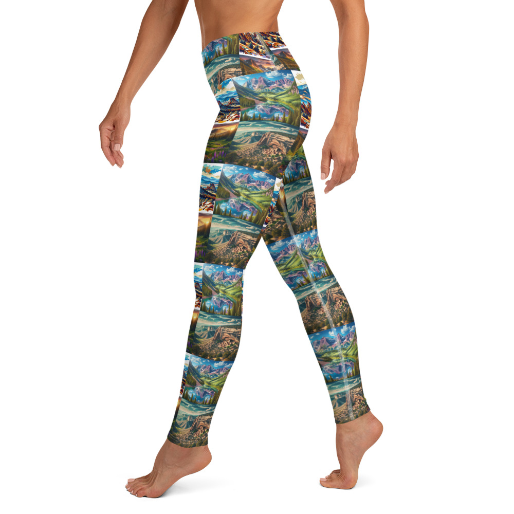 COLORFUL COLORADO Yoga Leggings - Image 2