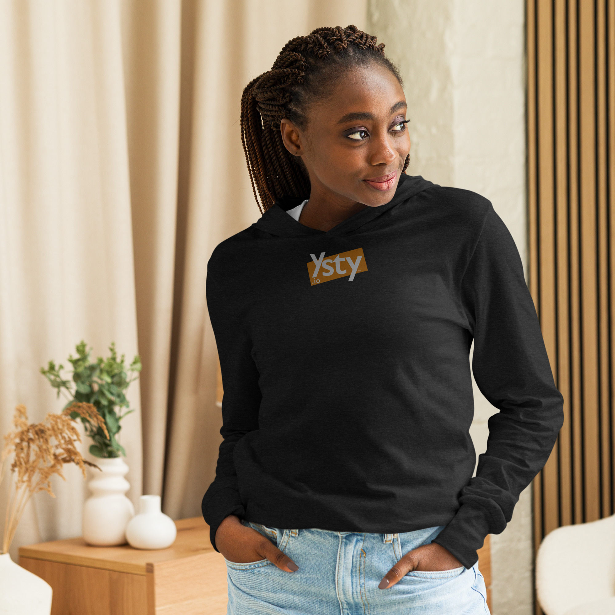 Ysty Hooded Long-Sleeve T