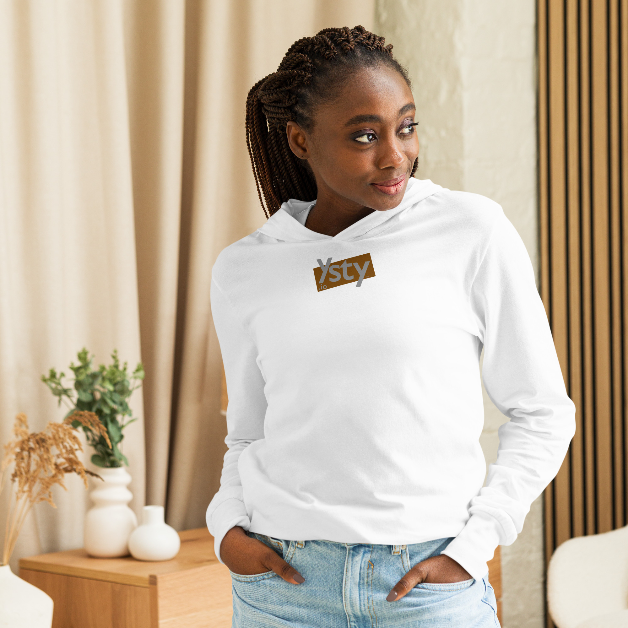 Ysty Hooded Long-Sleeve T - Image 3