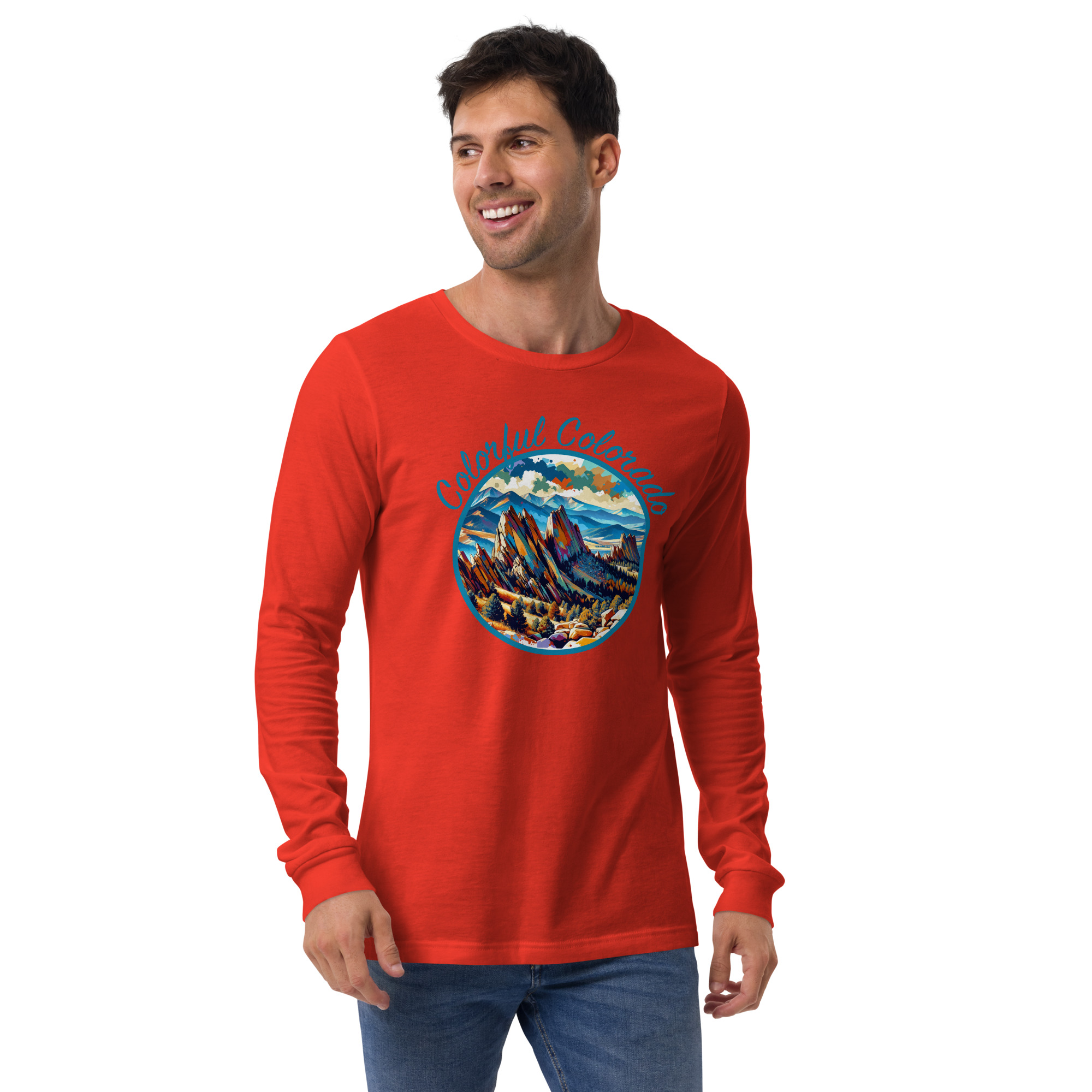 Colorful Colorado Unisex Long Sleeve T - Image 3