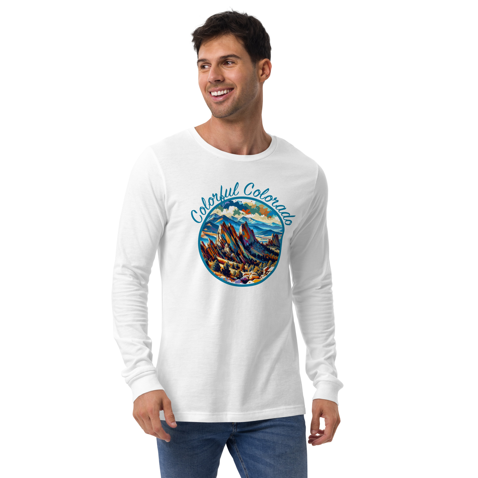 Colorful Colorado Unisex Long Sleeve T - Image 5