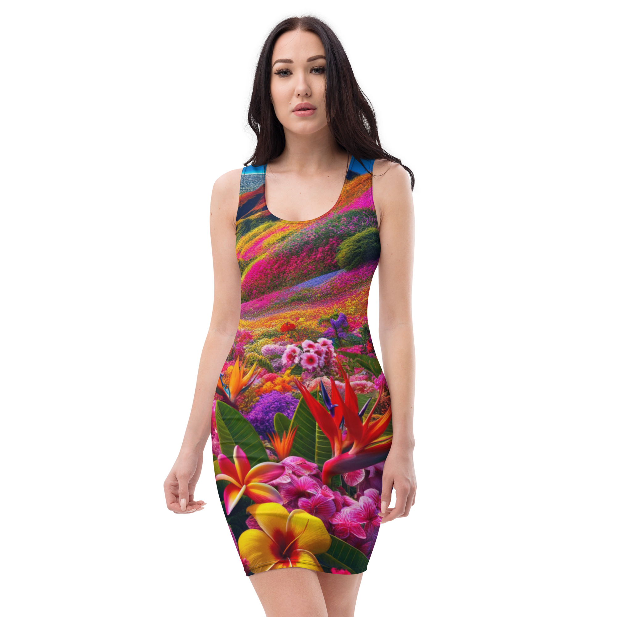 Mauka 2 Makai Bodycon Dress - Image 2