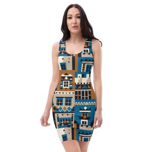 Silver City 3 Bodycon Dress