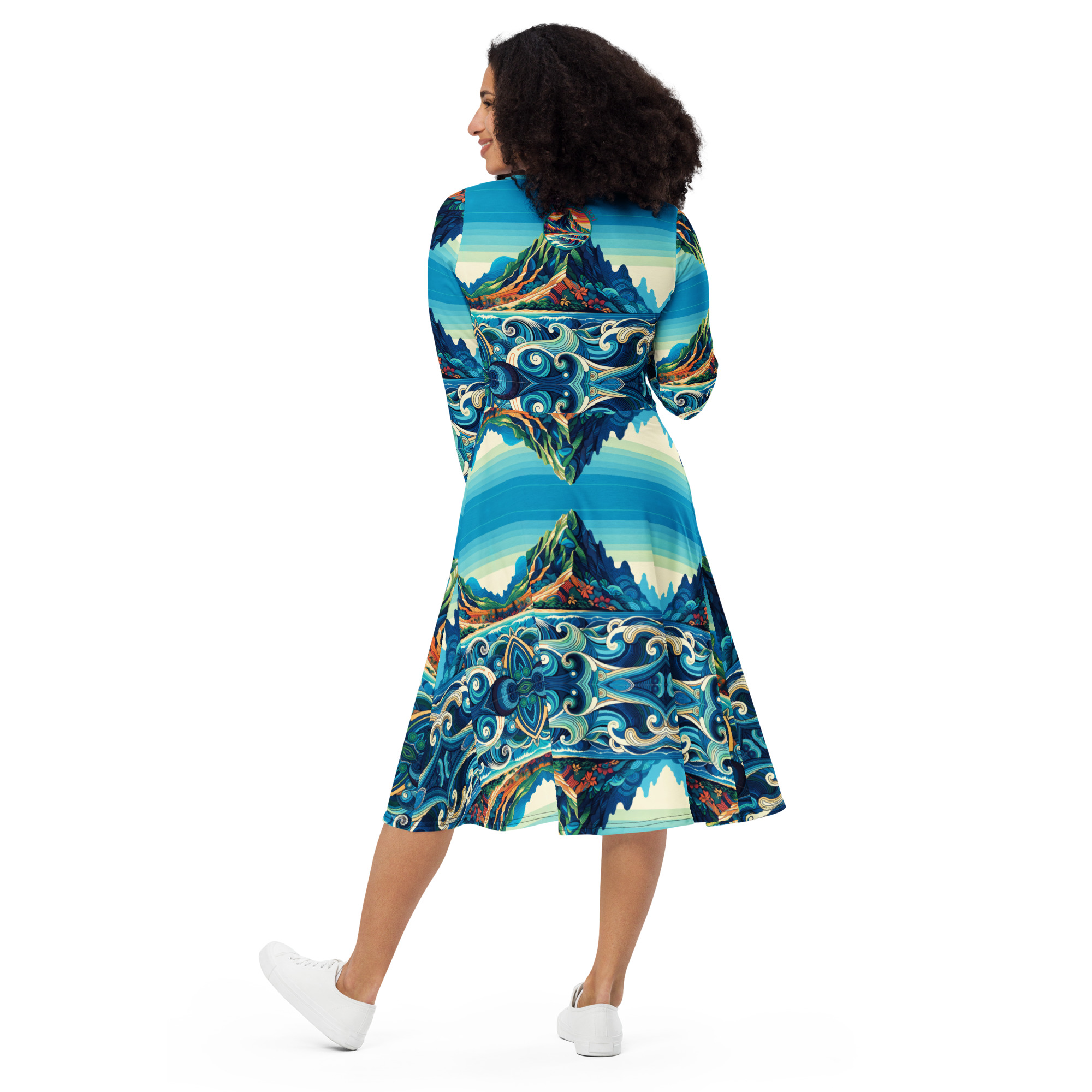 Mauka 2 Makai Midi Dress
