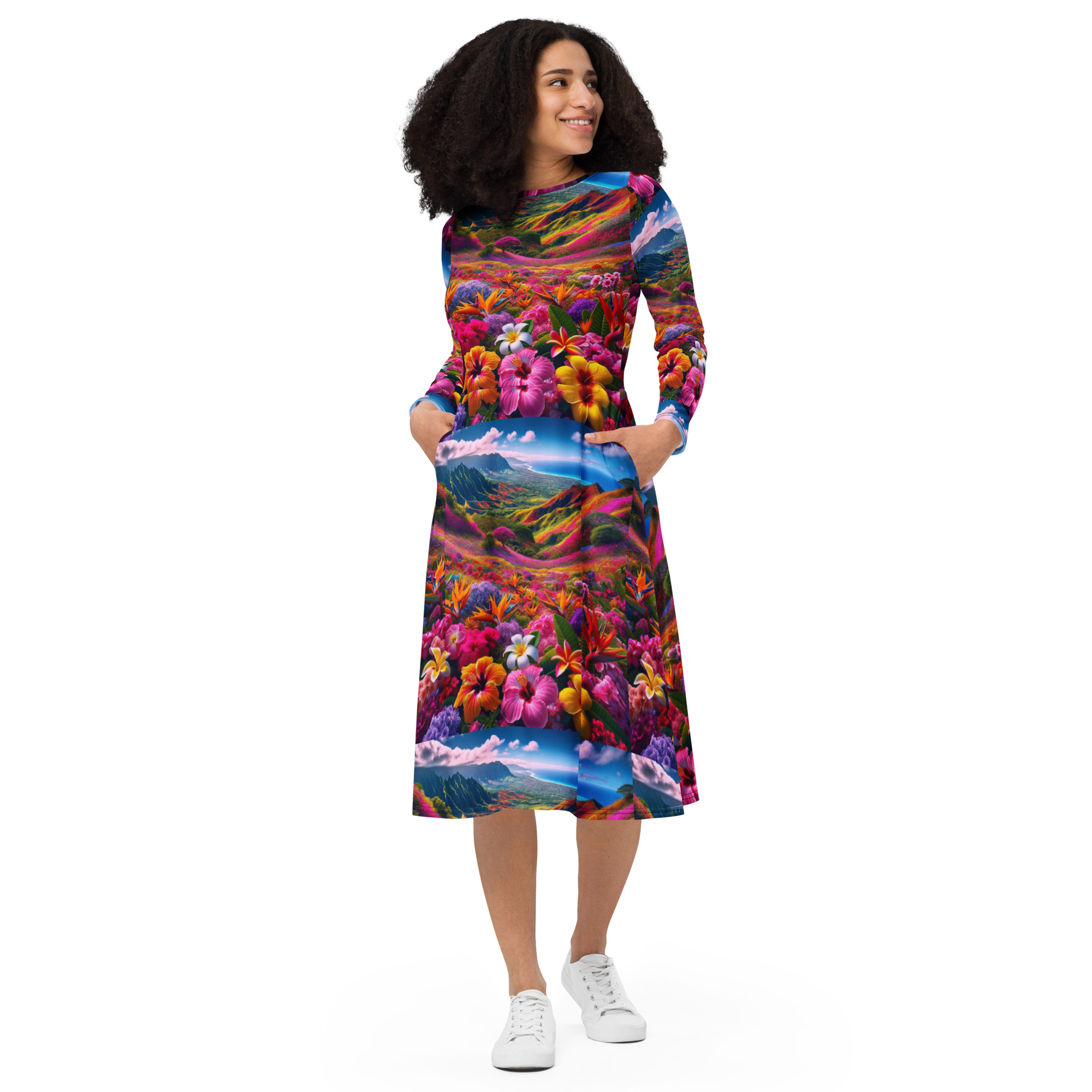 Mauka 2 Makai Midi Dress