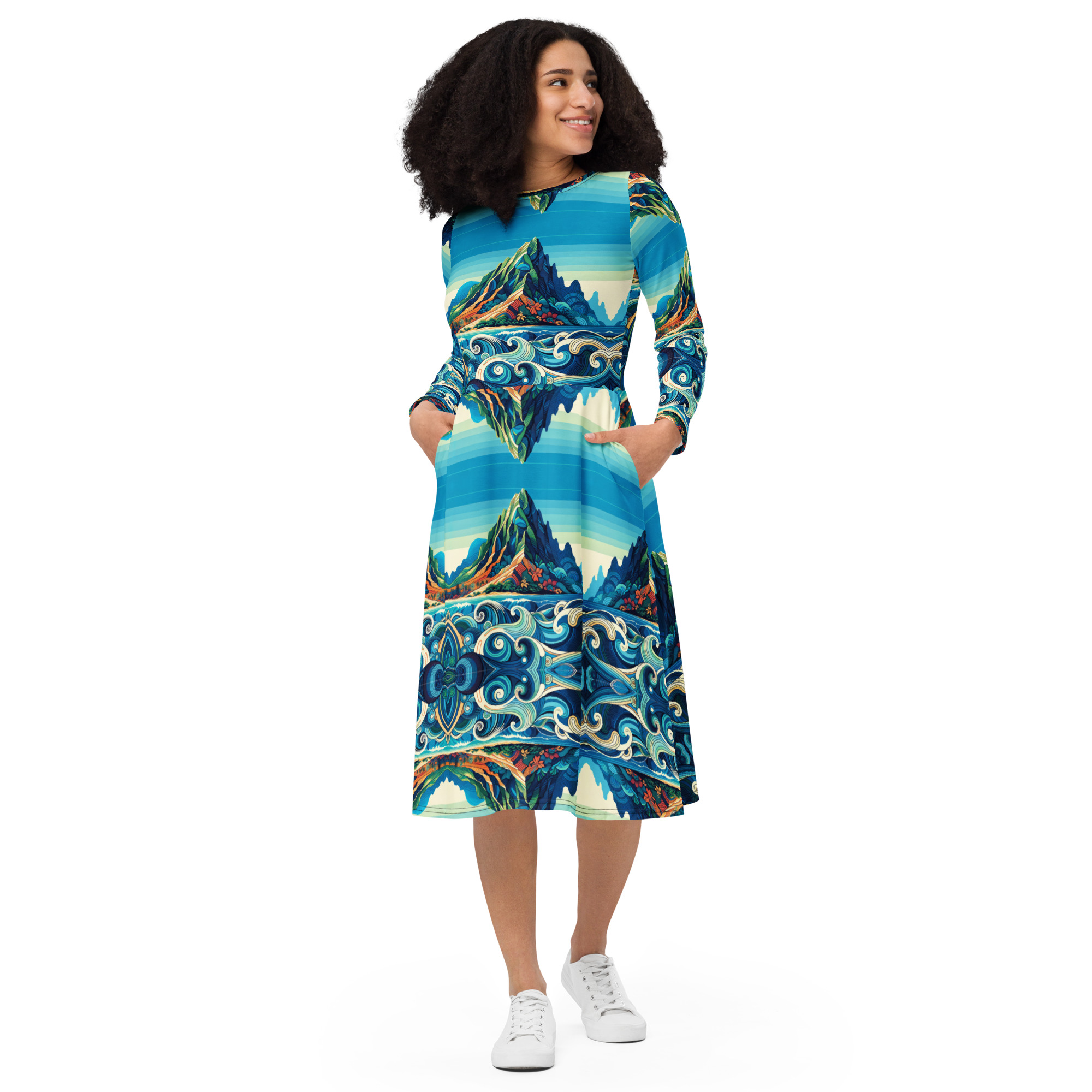 Mauka 2 Makai Midi Dress - Image 4