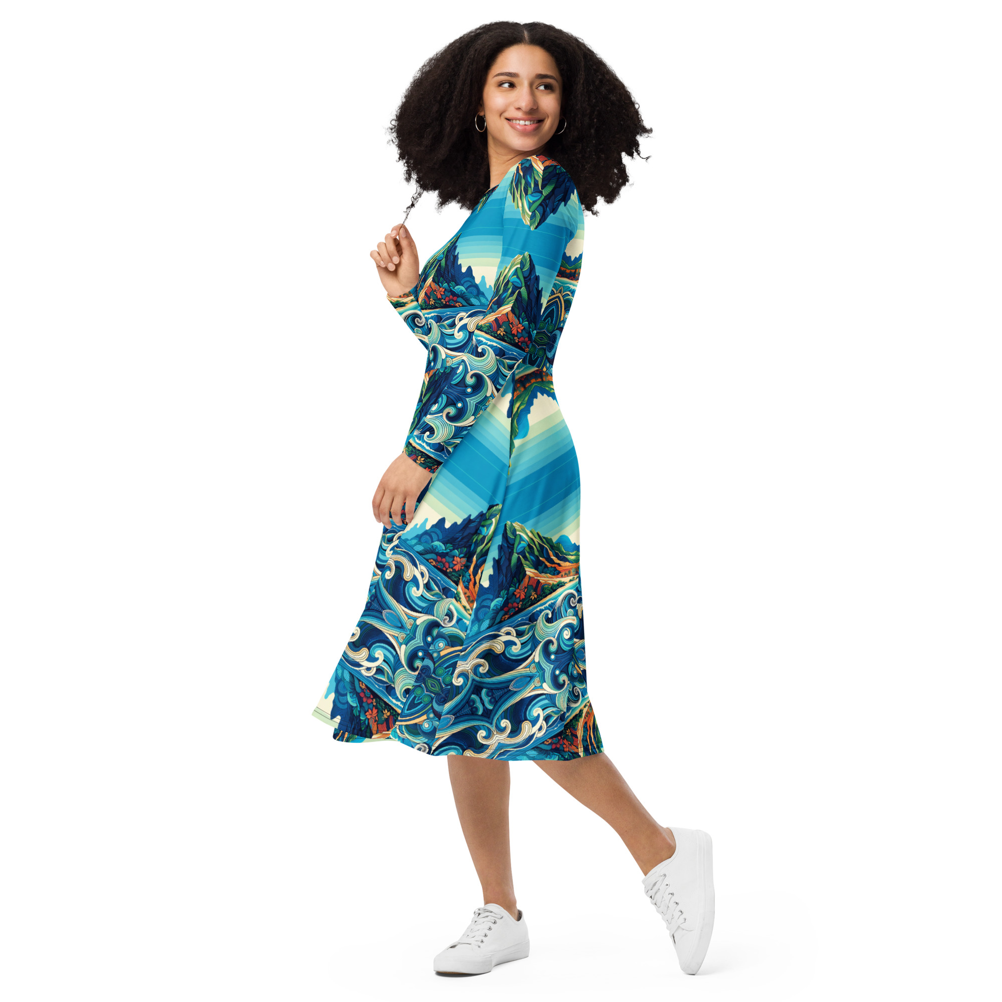 Mauka 2 Makai Midi Dress - Image 5