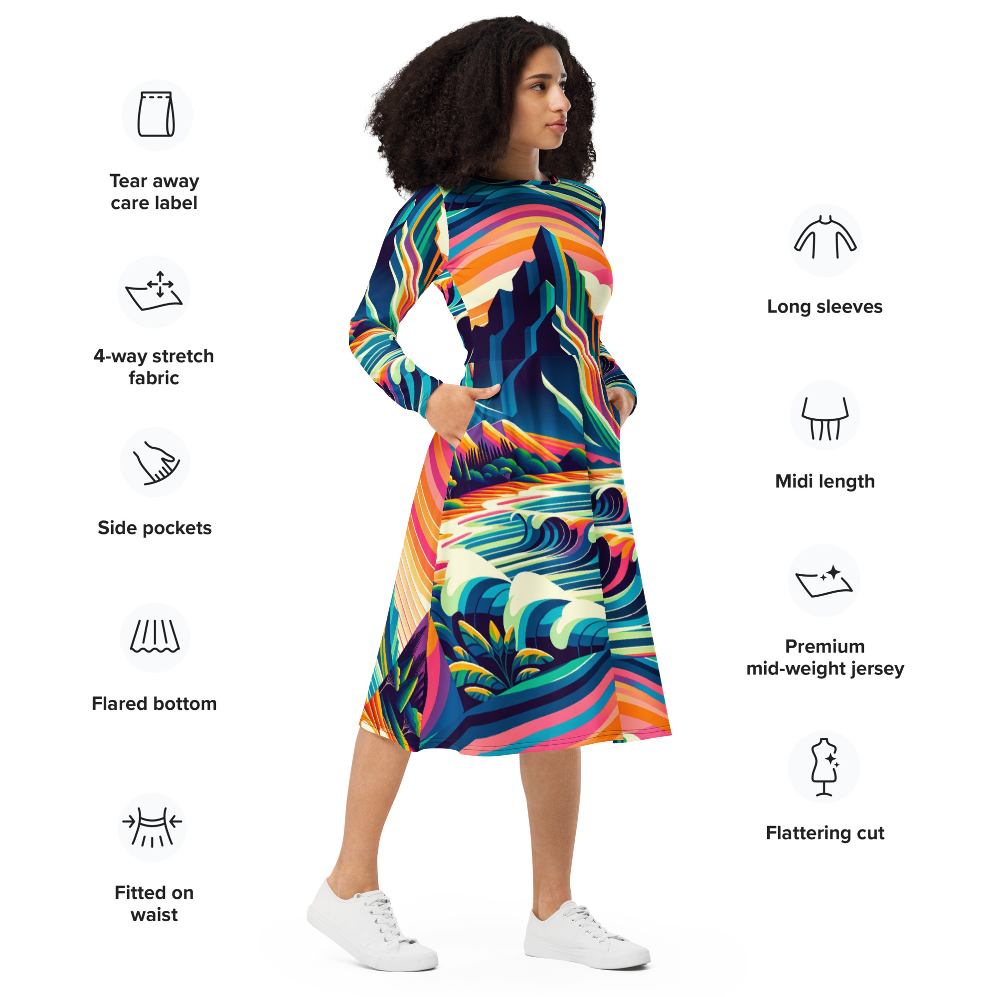 Mauka 2 Makai Midi Dress - Image 2