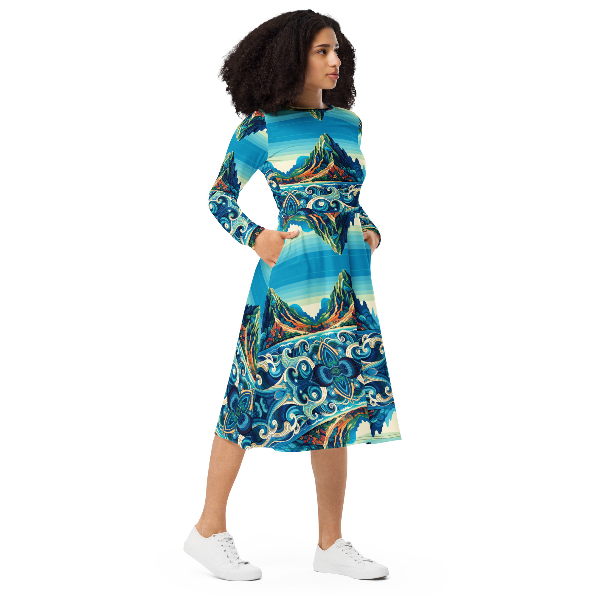 Mauka 2 Makai Midi Dress - Image 6