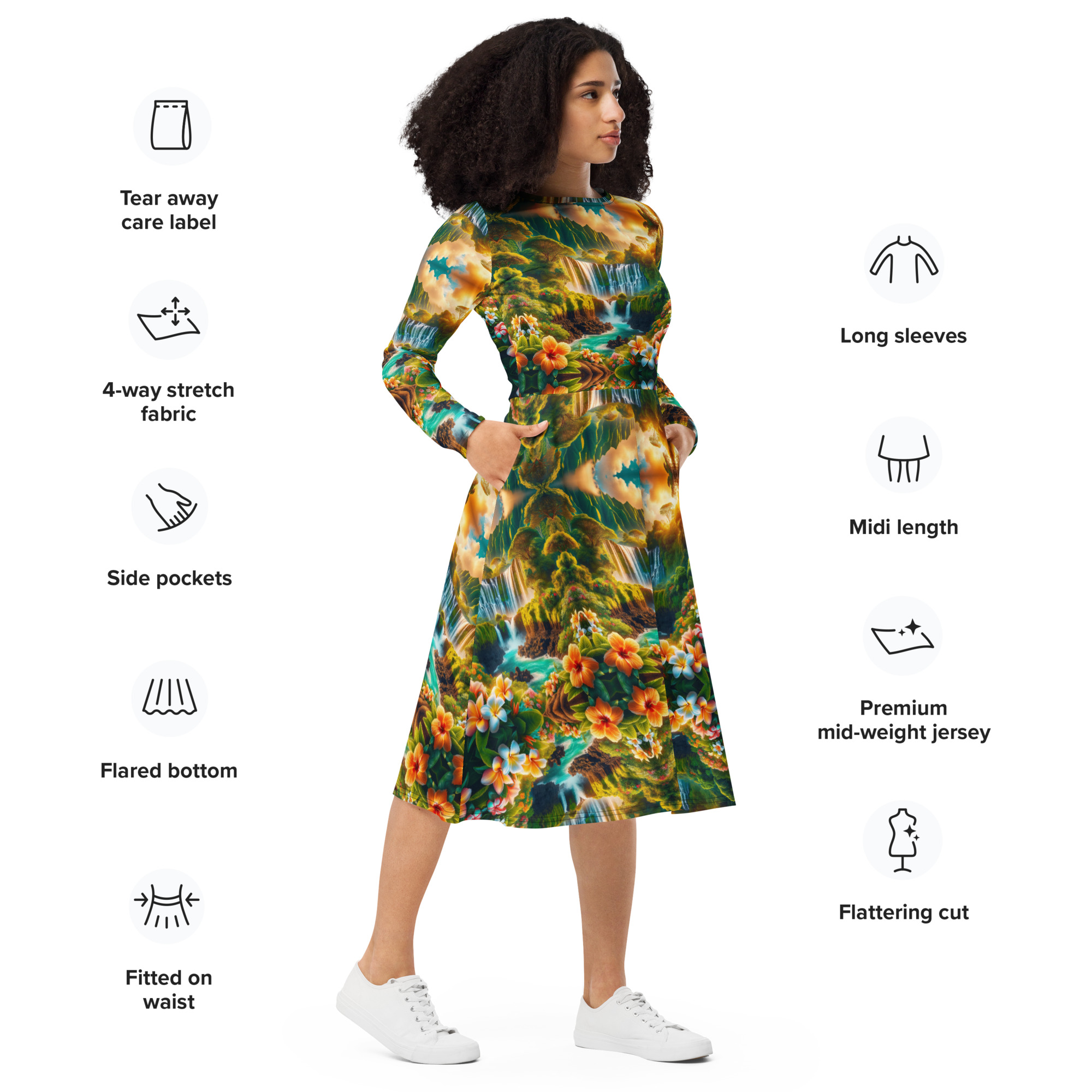 Mauka 2 Makai Midi Dress - Image 2