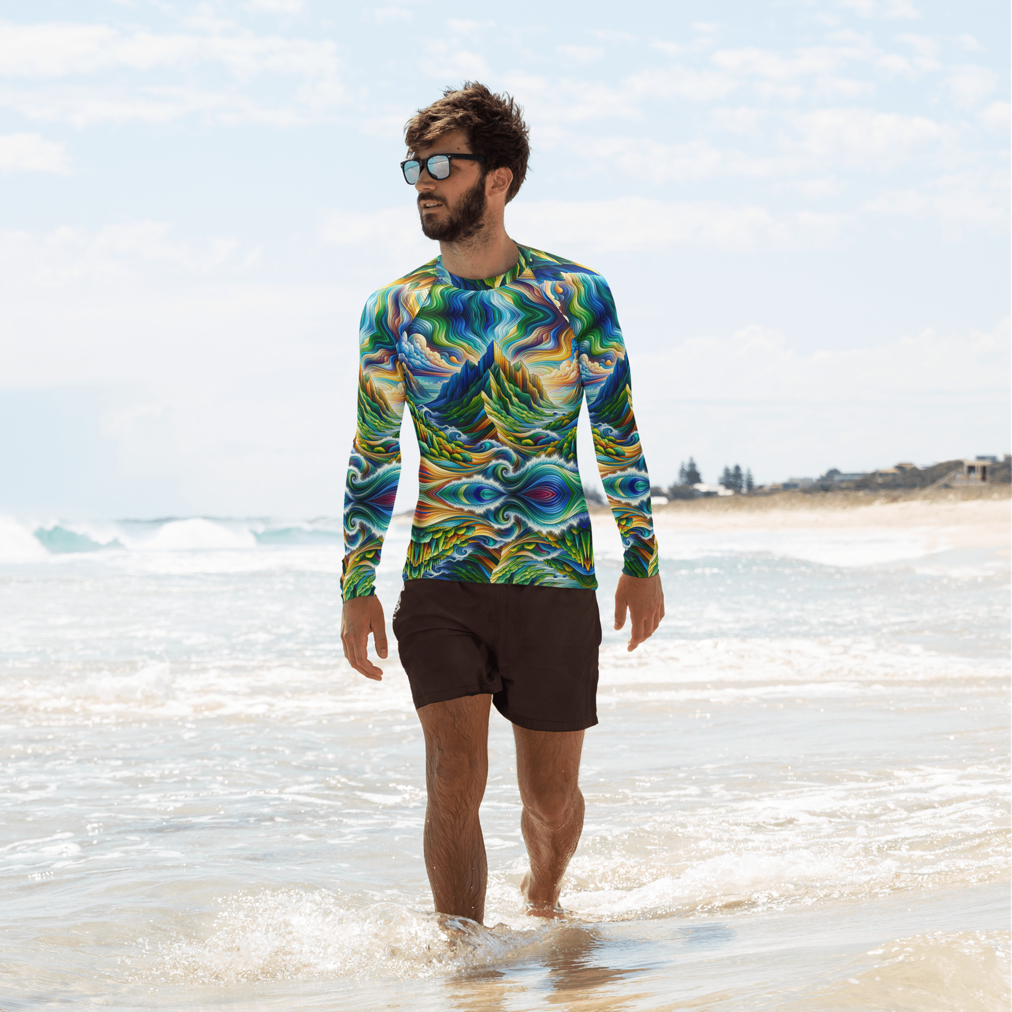 Mauka 2 Makai Men's Rash Guard