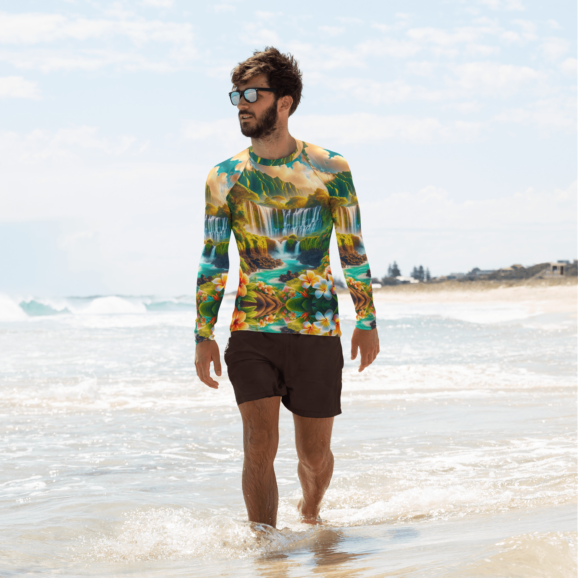 Mauka 2 Makai Men's Rash Guard