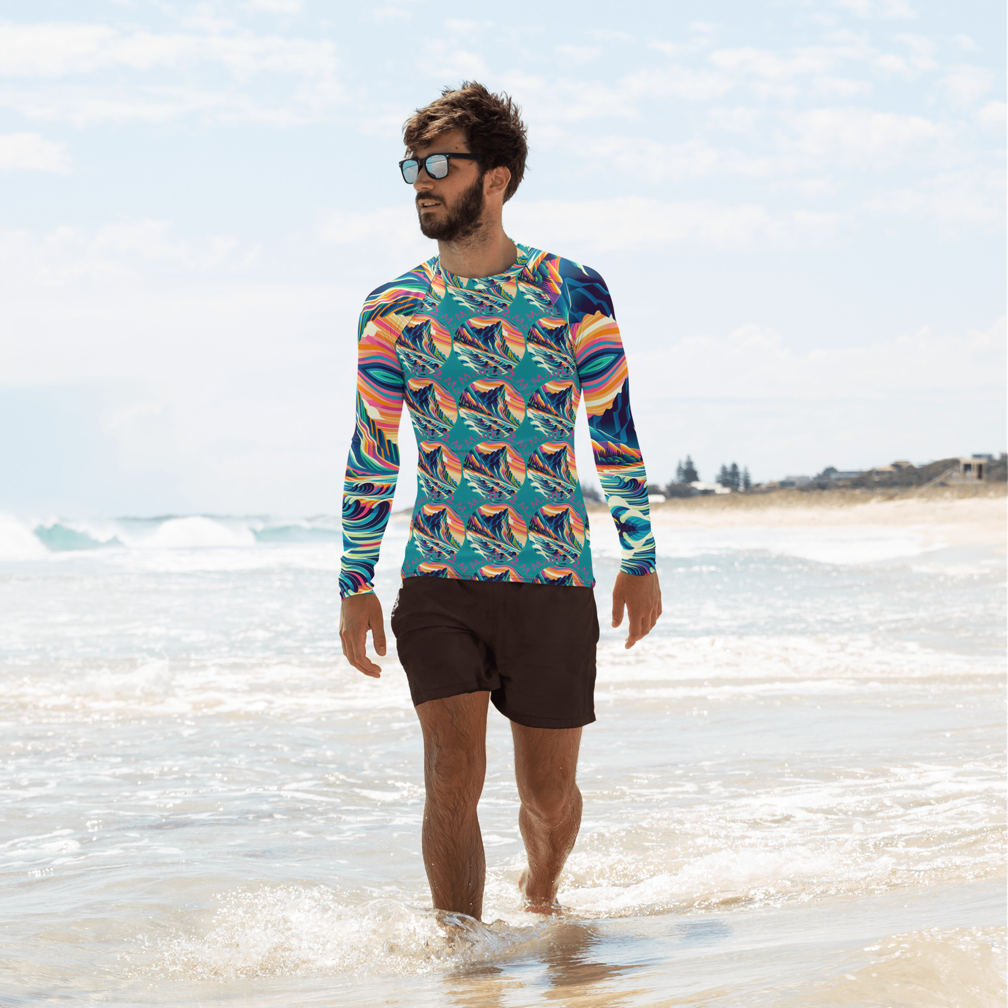 Mauka 2 Makai Men's Rash Guard