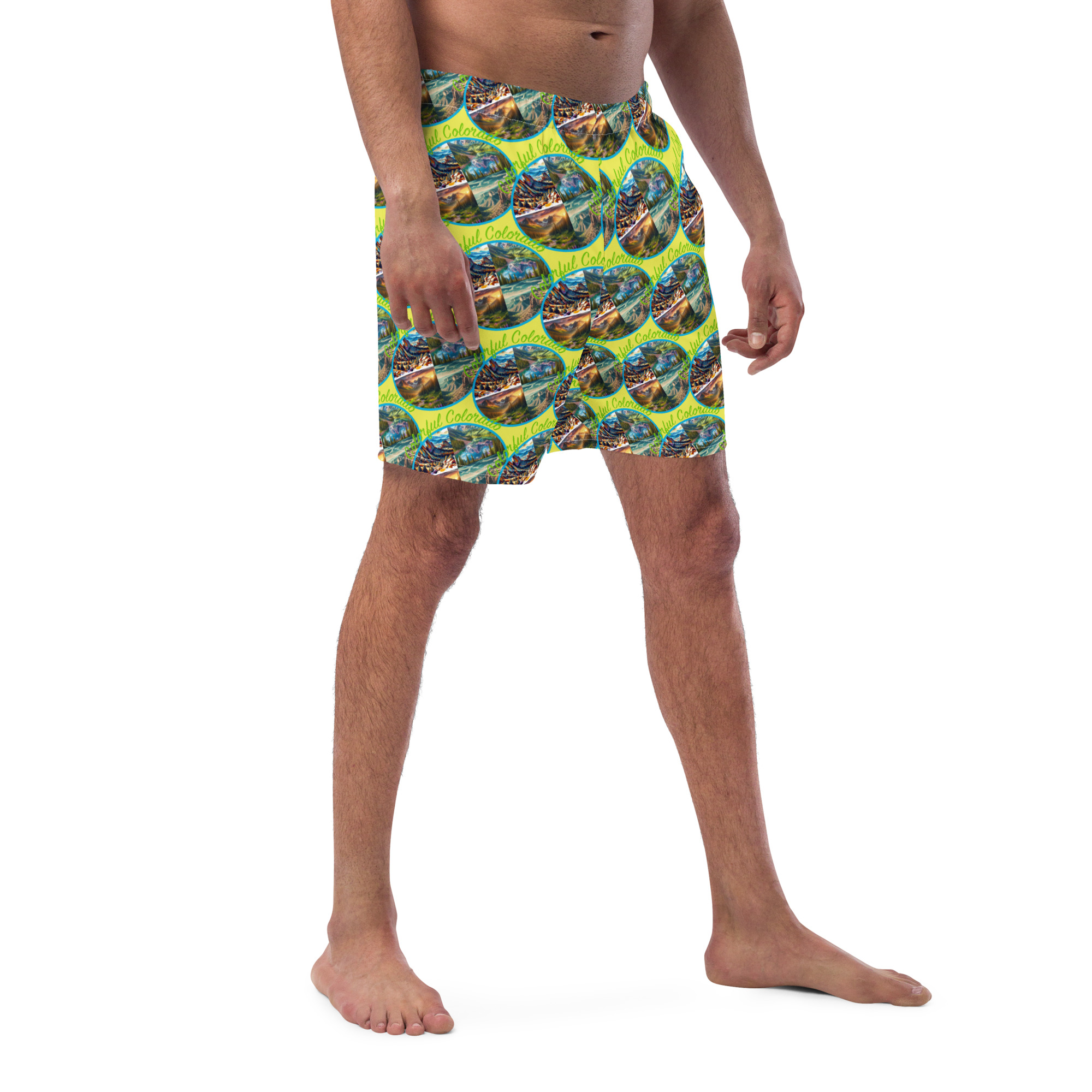 Colorful Colorado Swim Trunks - Image 4