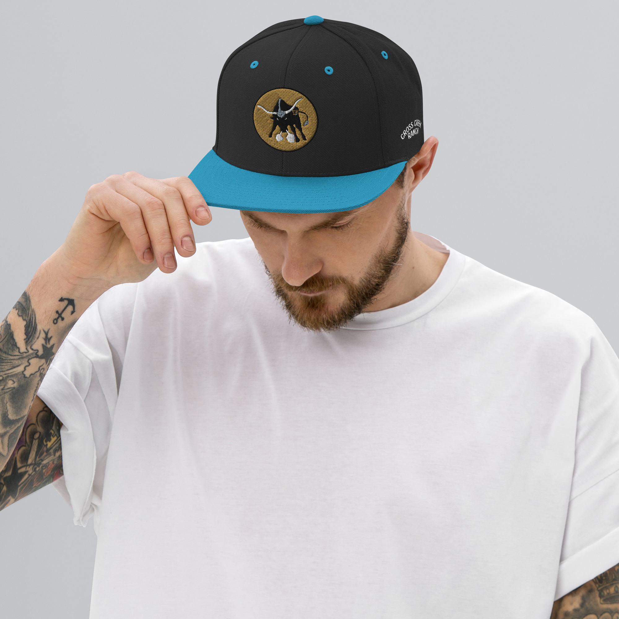 Cross Creek Ranch Snapback Hat - Image 3
