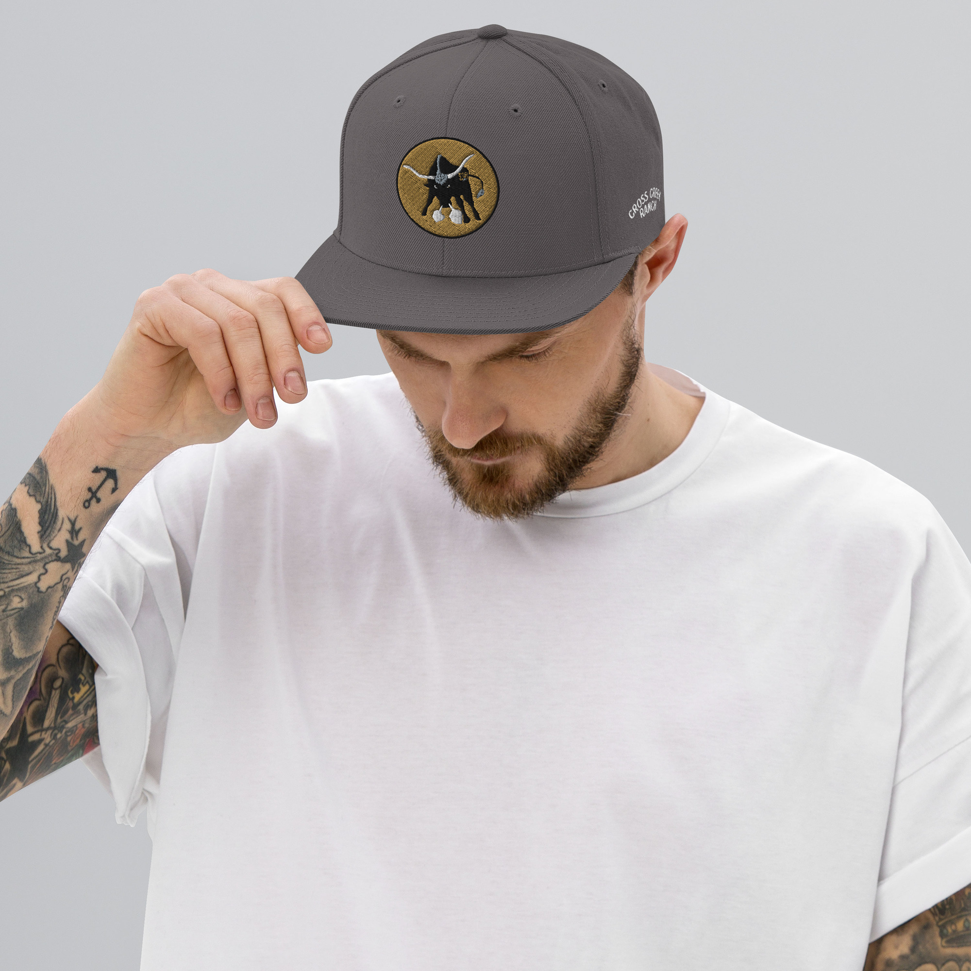 Cross Creek Ranch Snapback Hat - Image 9