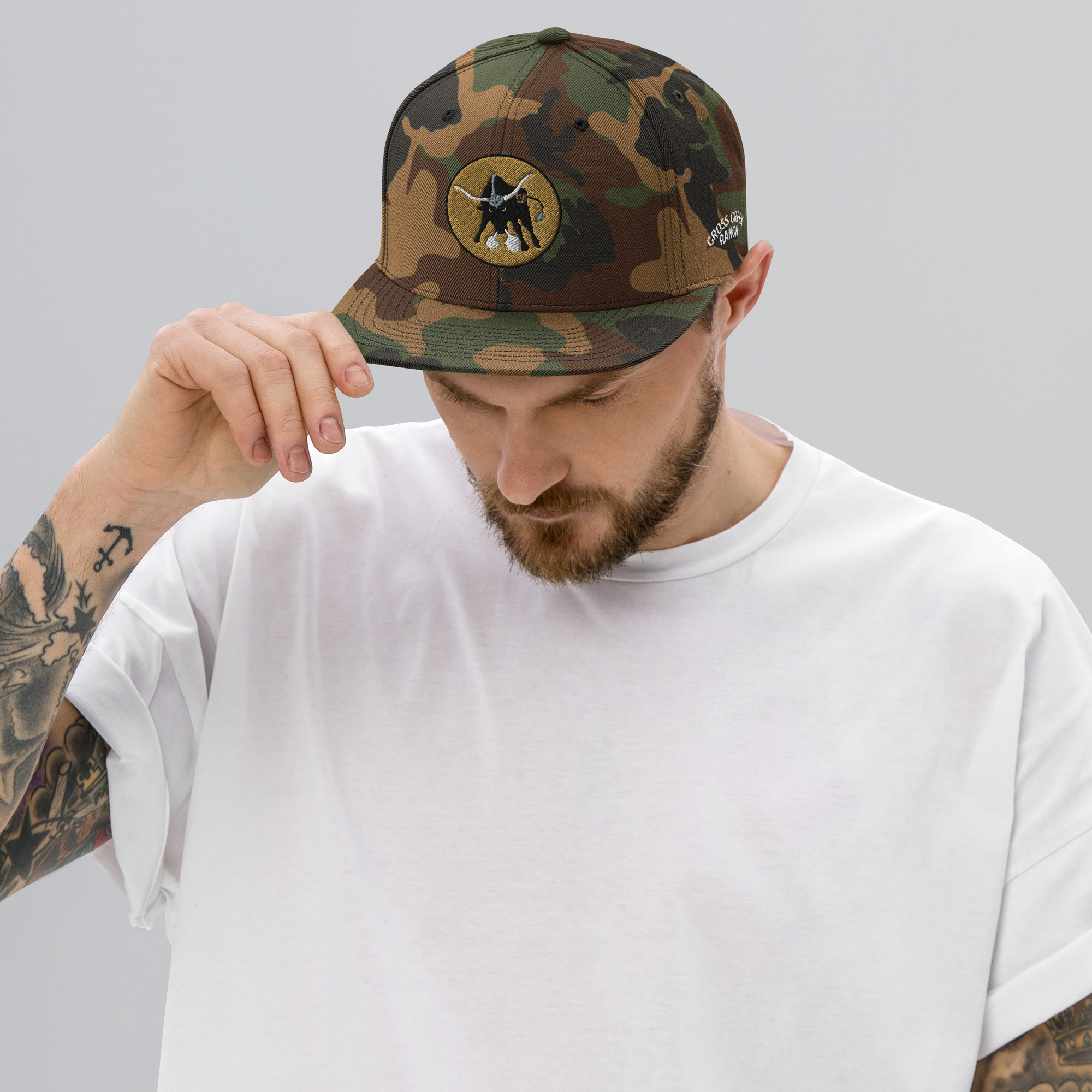 Cross Creek Ranch Snapback Hat - Image 8