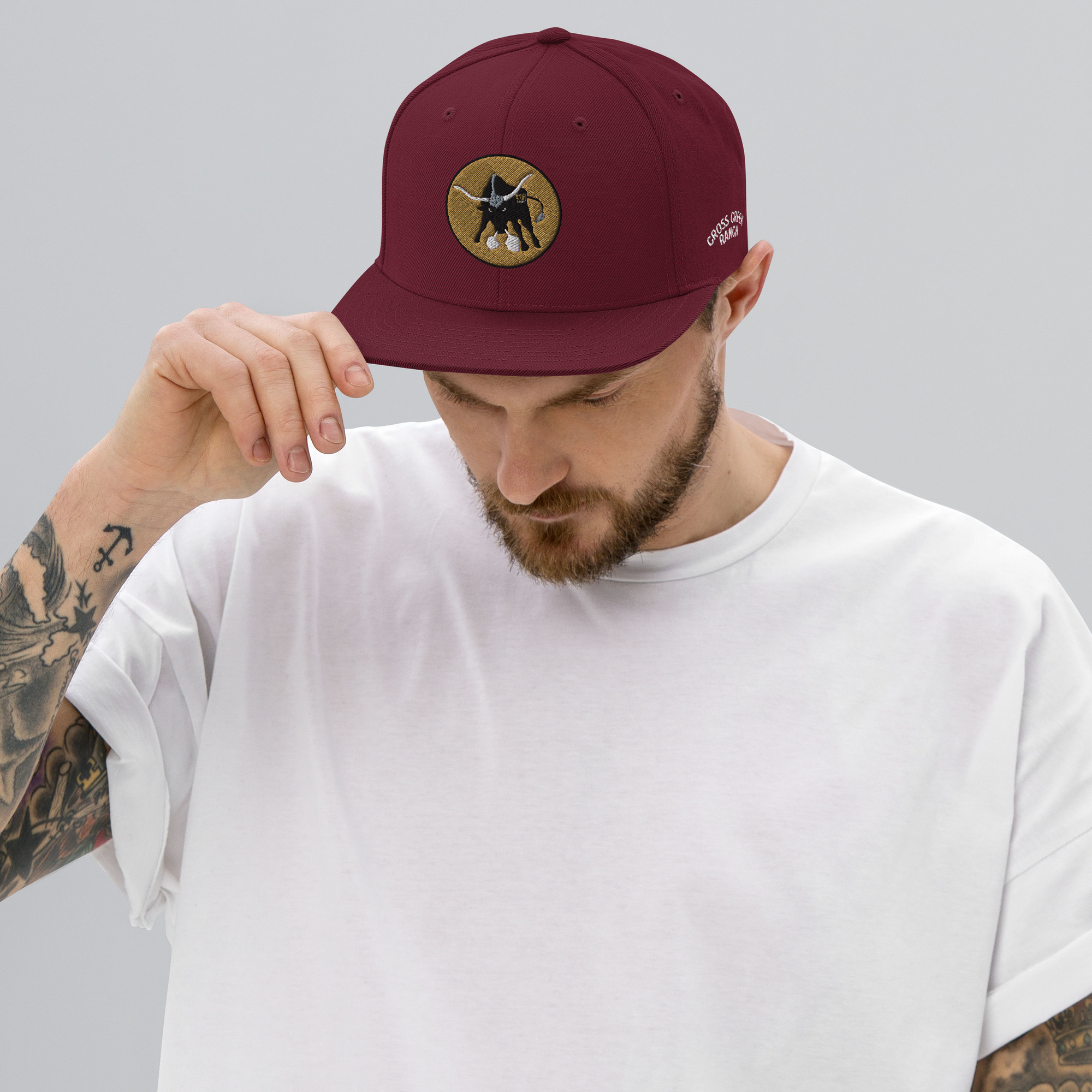 Cross Creek Ranch Snapback Hat - Image 5