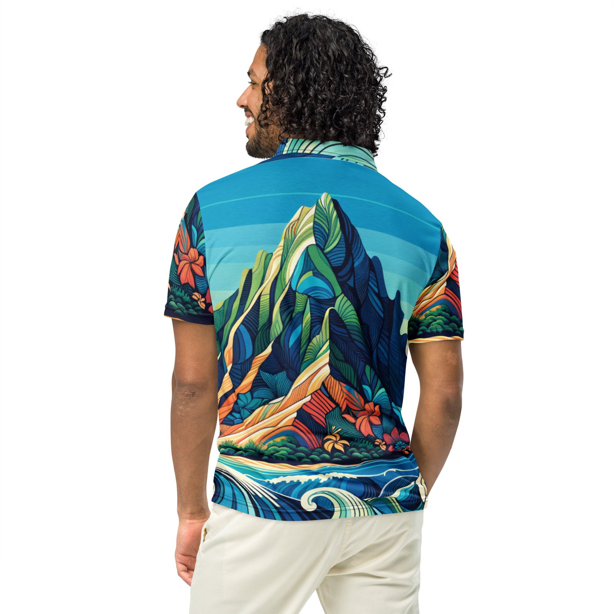 Mauka 2 Makai Men’s Slim Fit Polo - Image 5