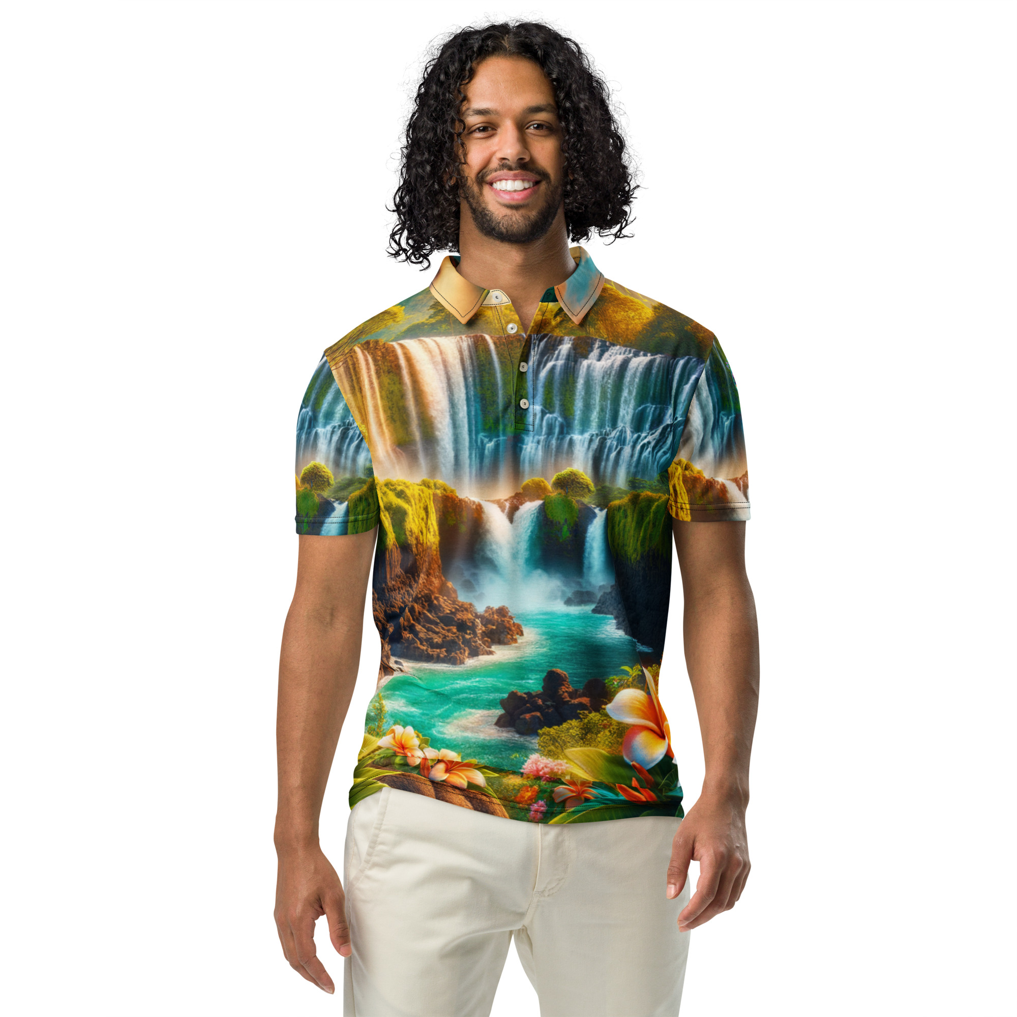 Mauka 2 Makai Men’s Slim Fit Polo - Image 3