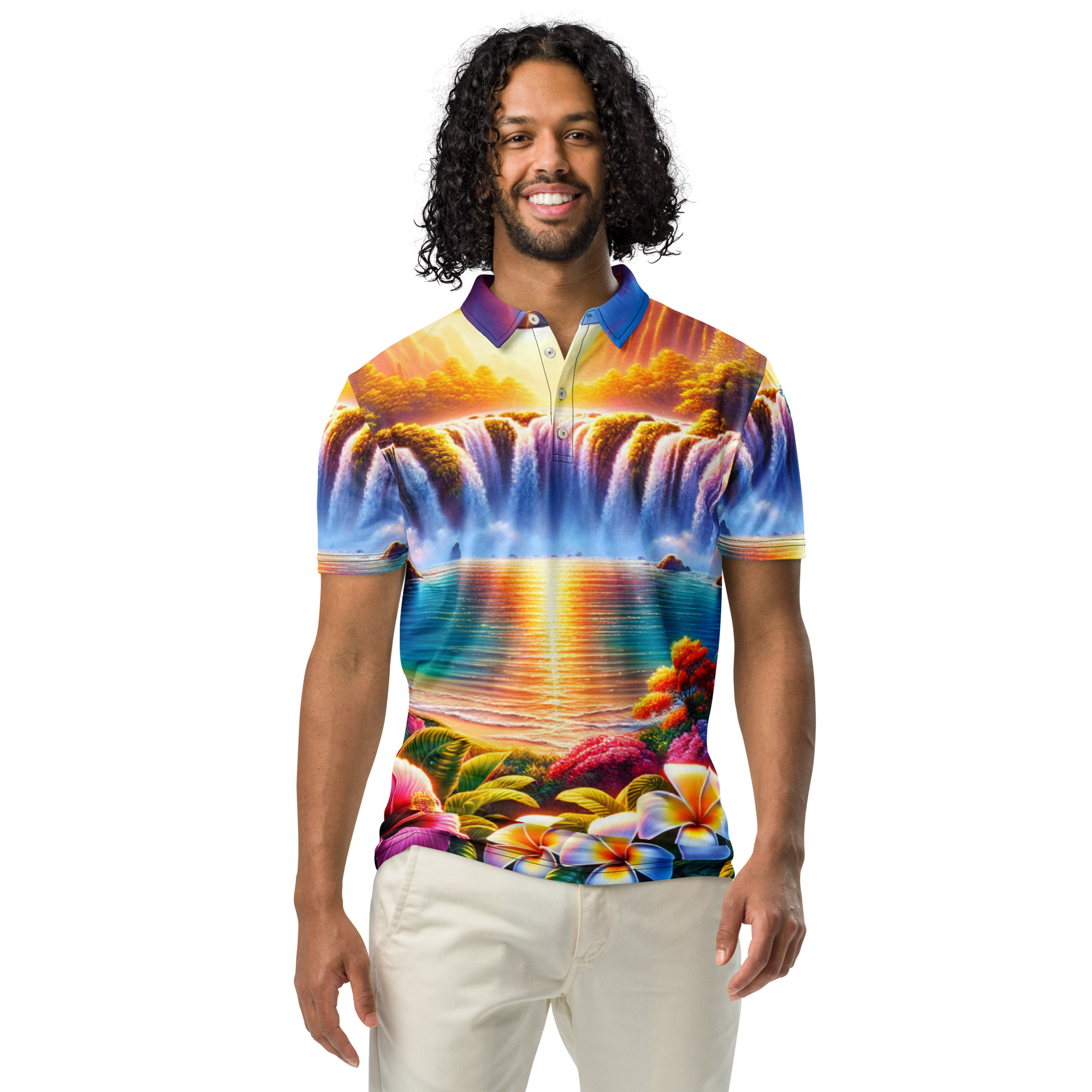 Mauka 2 Makai Men’s Slim Fit Polo