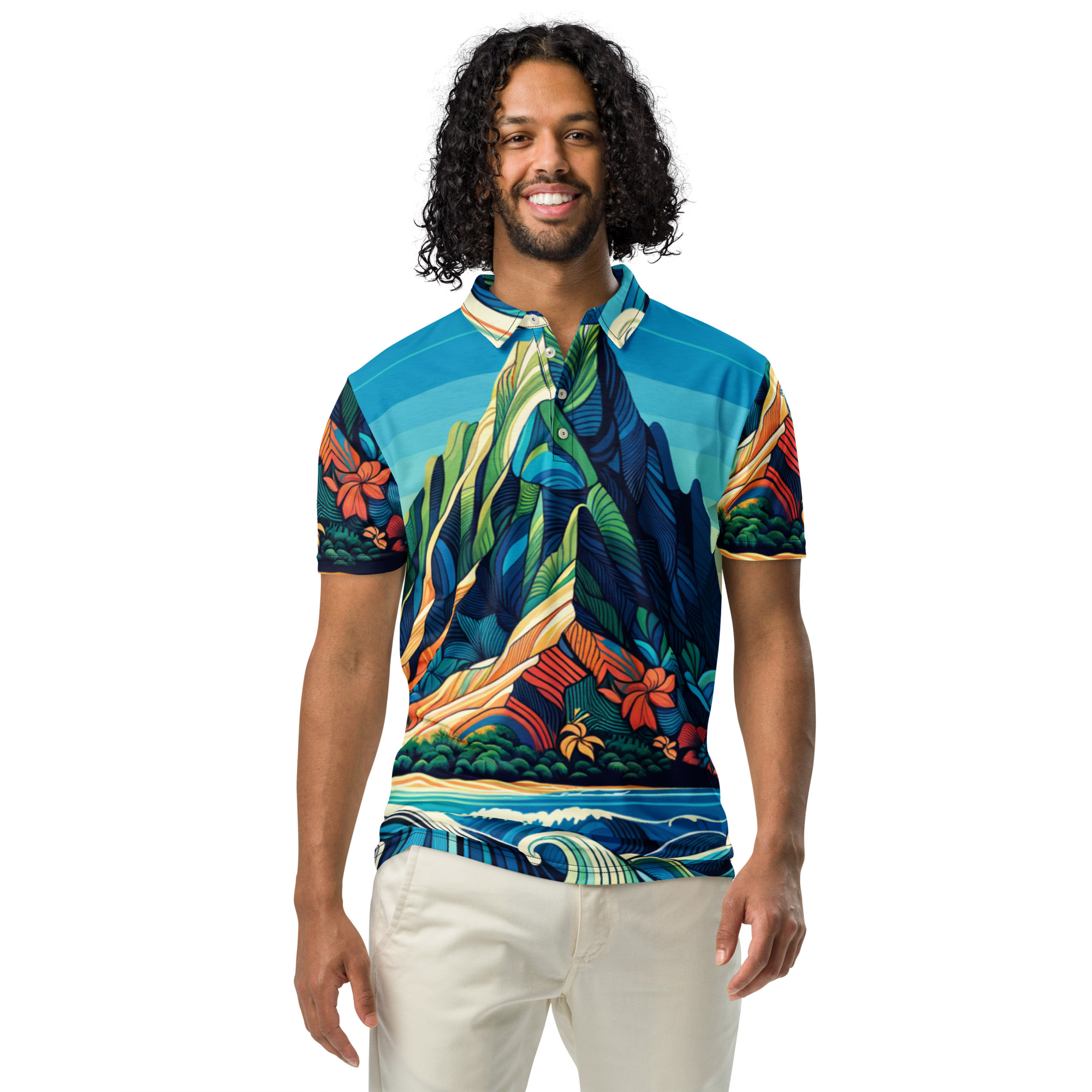 Mauka 2 Makai Men’s Slim Fit Polo - Image 7