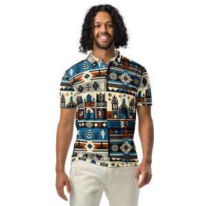 Silver City New Mexico Men’s Slim Fit Polo