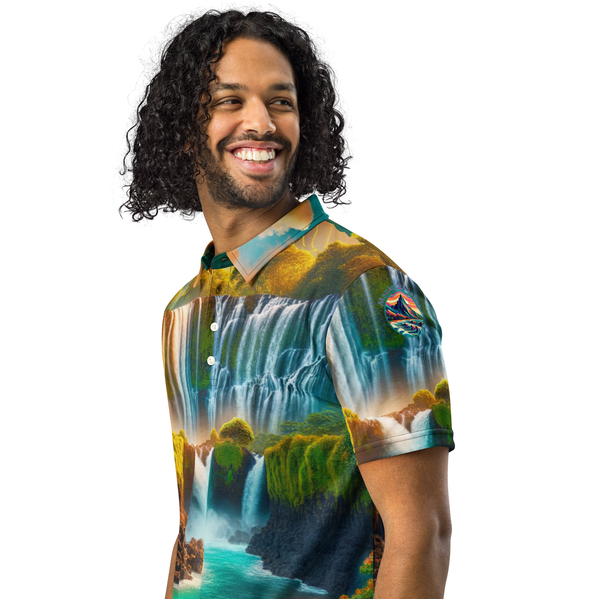Mauka 2 Makai Men’s Slim Fit Polo - Image 4
