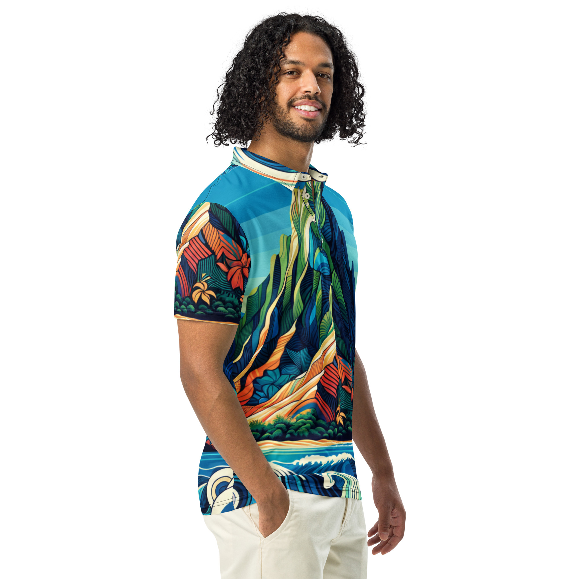 Mauka 2 Makai Men’s Slim Fit Polo - Image 8