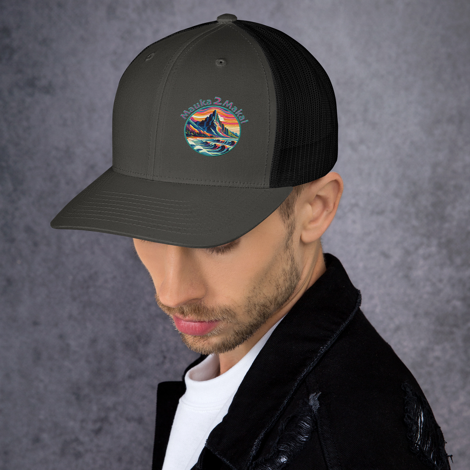 Mauka 2 Makai Trucker Cap - Image 6