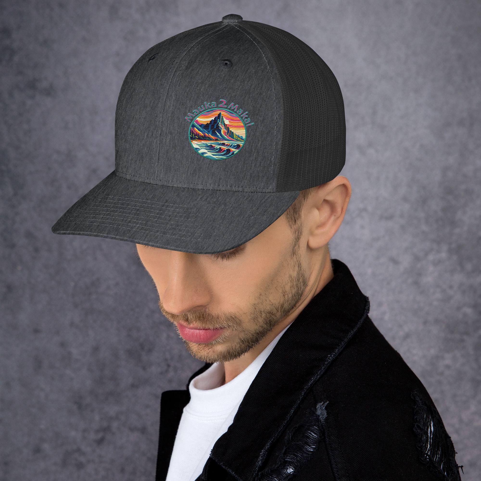 Mauka 2 Makai Trucker Cap - Image 12