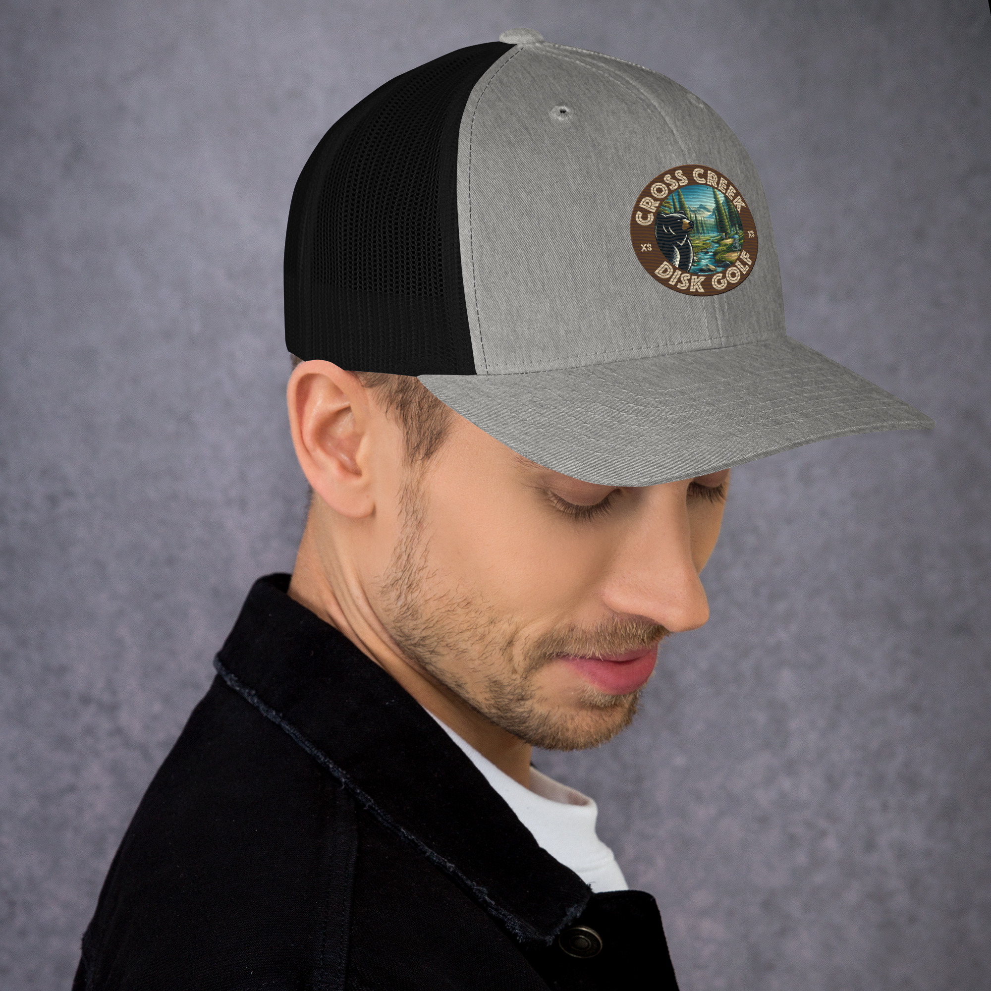 Cross Creek Disk Golf Trucker Cap All Color Embroidery - Image 21