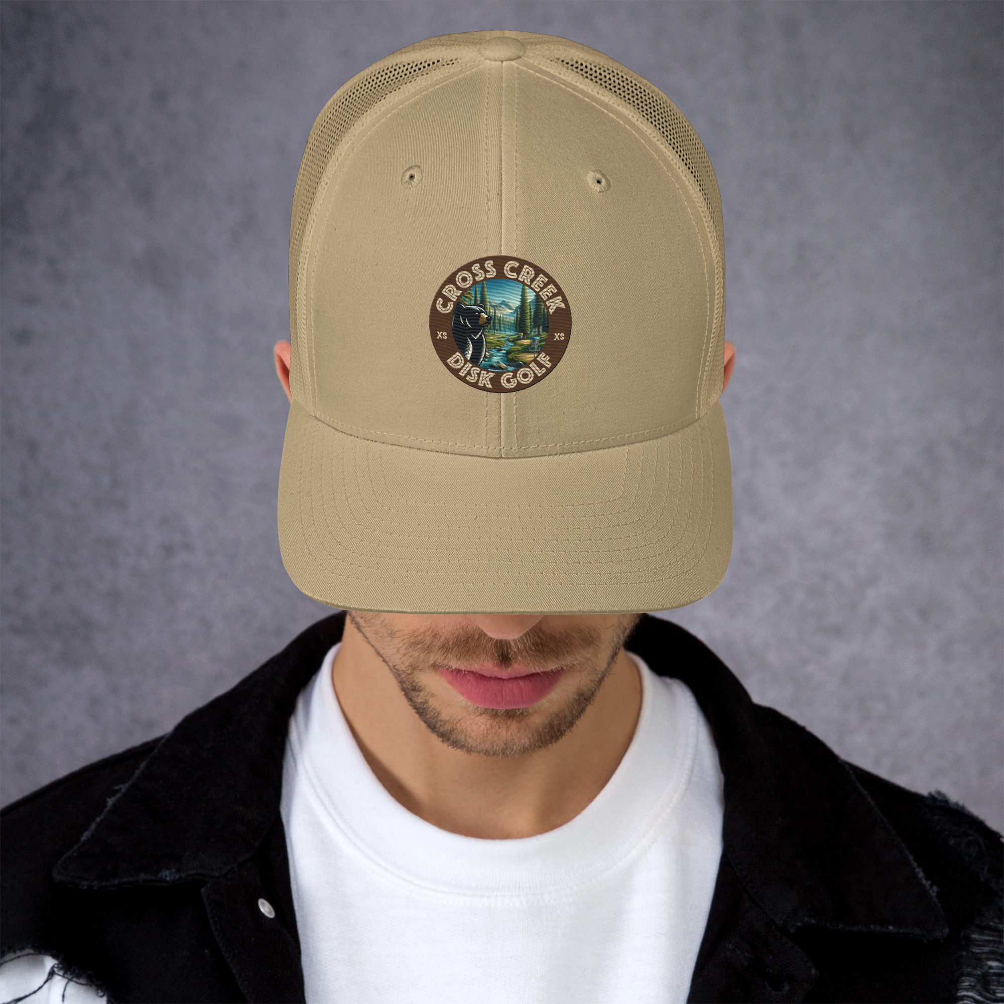 Cross Creek Disk Golf Trucker Cap All Color Embroidery - Image 22