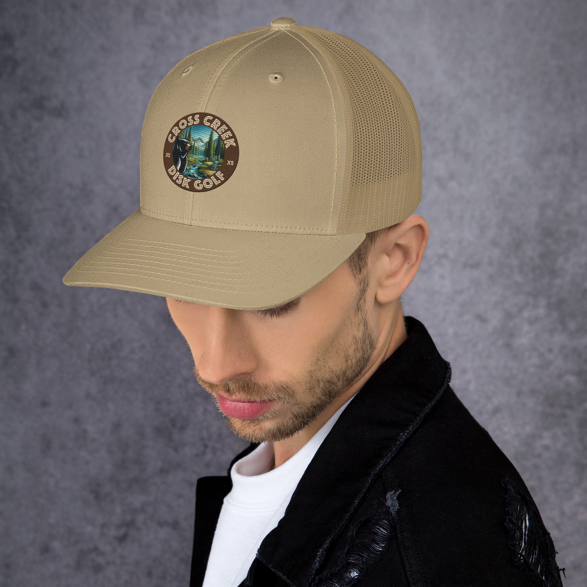 Cross Creek Disk Golf Trucker Cap All Color Embroidery - Image 23