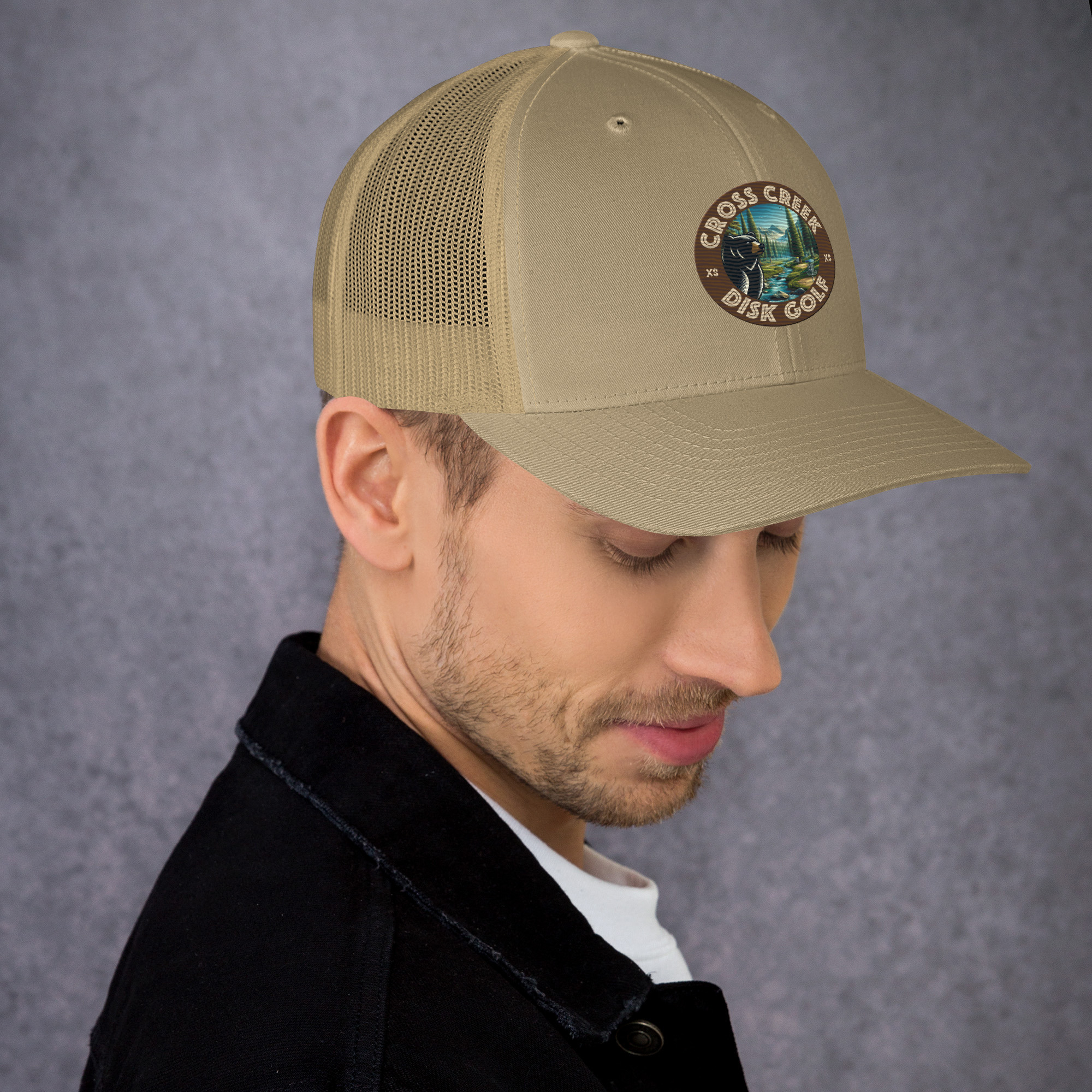 Cross Creek Disk Golf Trucker Cap All Color Embroidery - Image 24