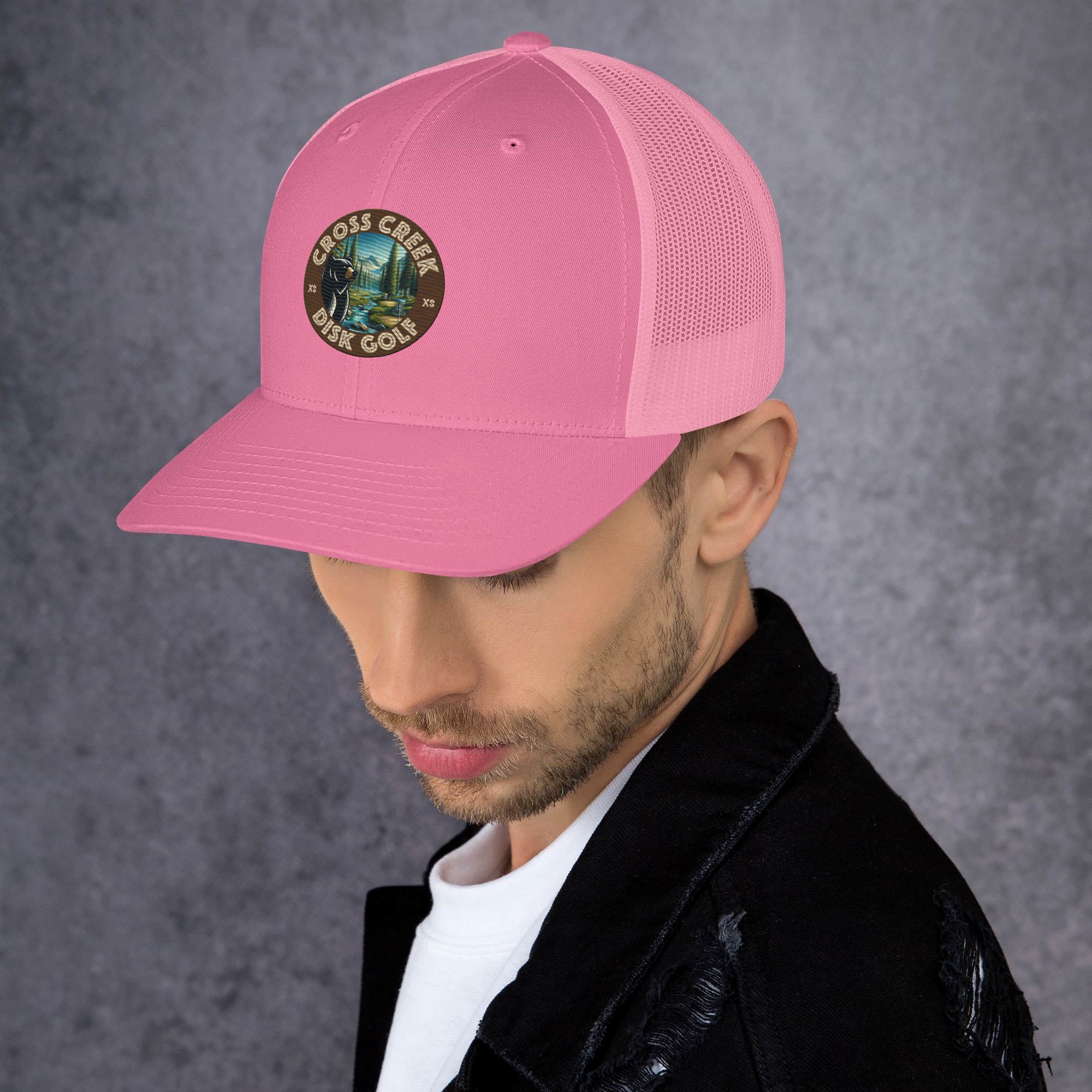 Cross Creek Disk Golf Trucker Cap All Color Embroidery - Image 17