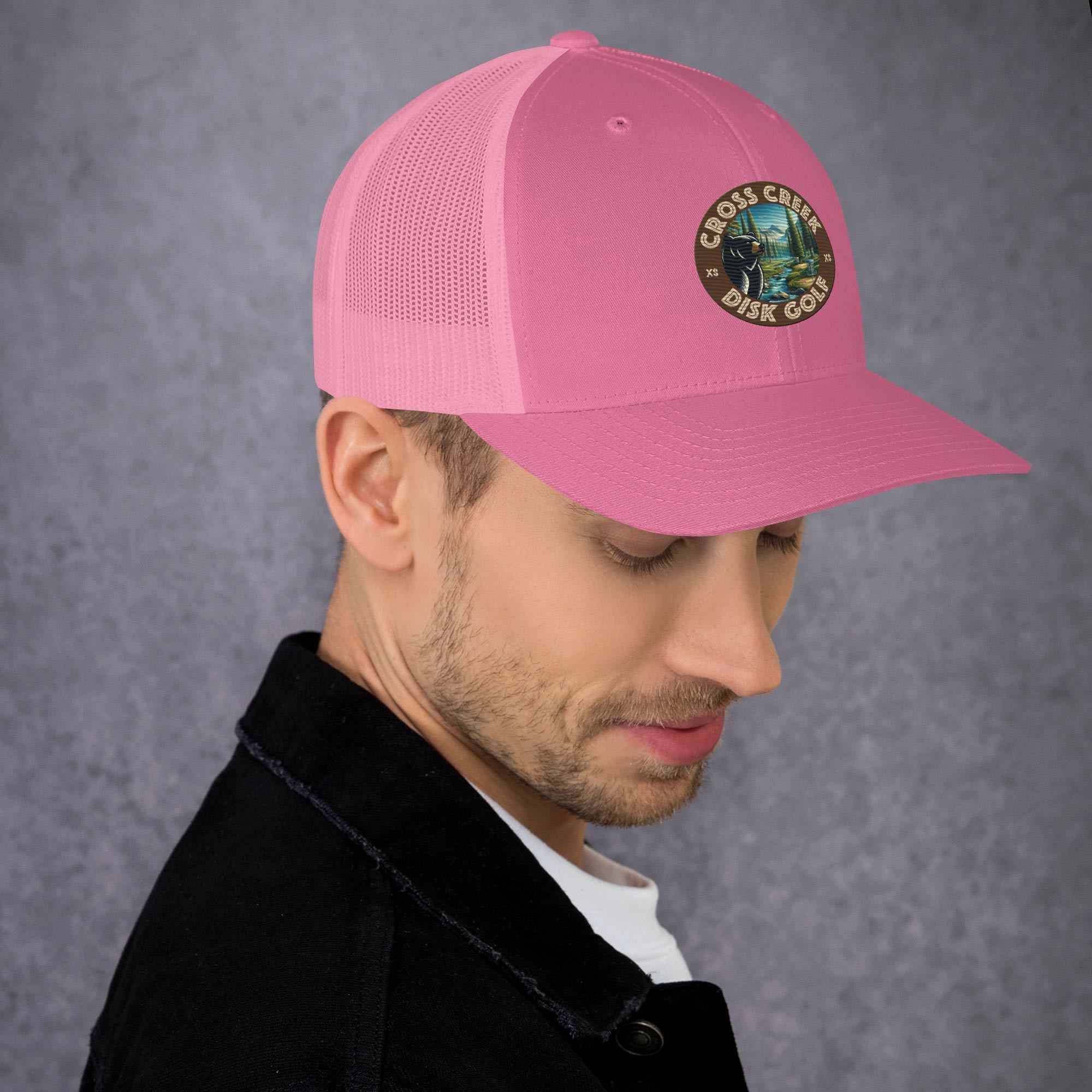 Cross Creek Disk Golf Trucker Cap All Color Embroidery - Image 18