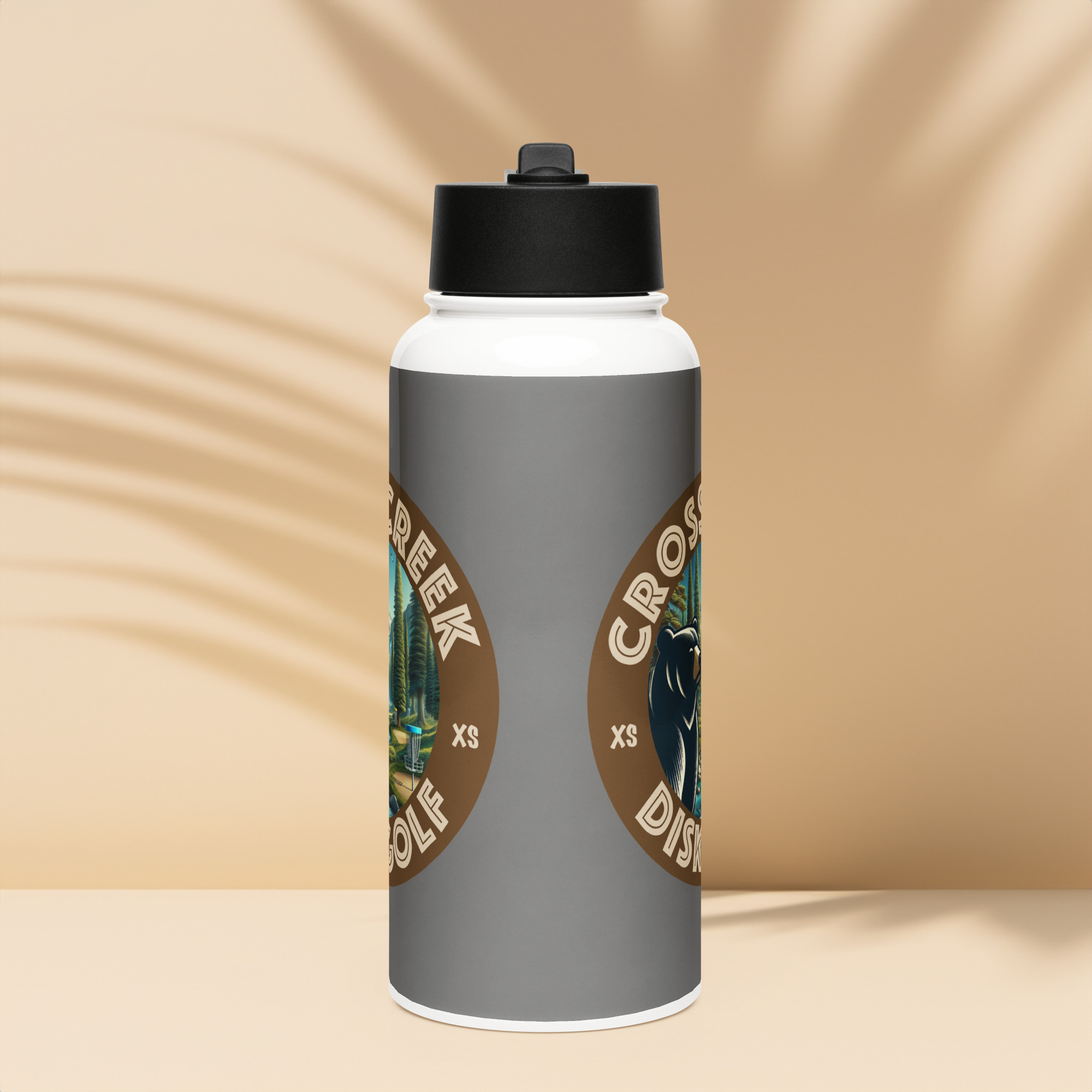 Cross Creek Disk Golf Stainless Steel Water Bottle - Image 3