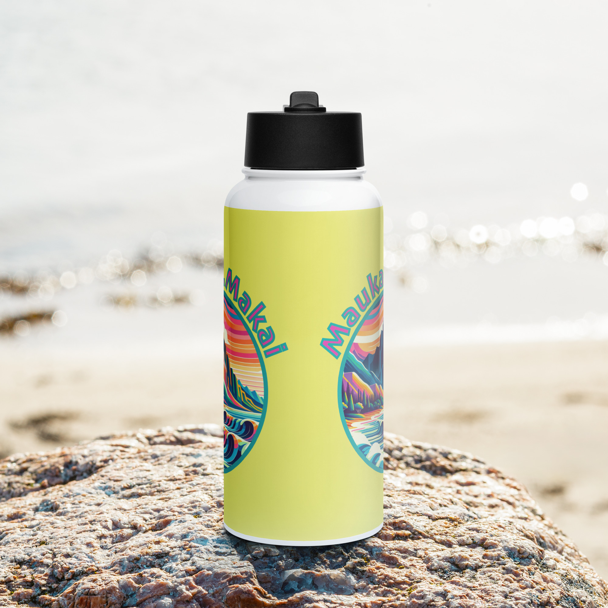 Mauka 2 Makai Stainless Steel Water Bottle - Image 3