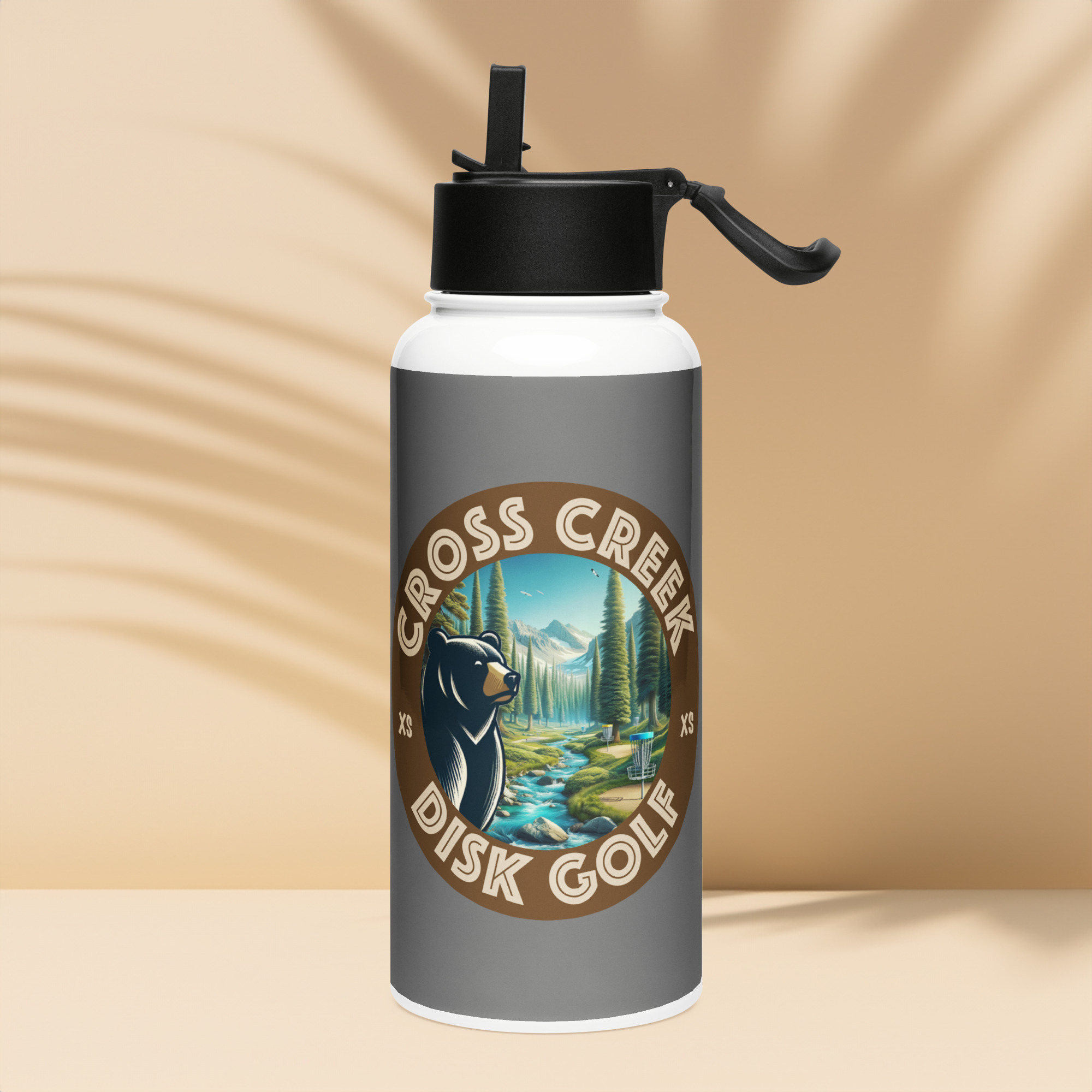 Cross Creek Disk Golf Stainless Steel Water Bottle