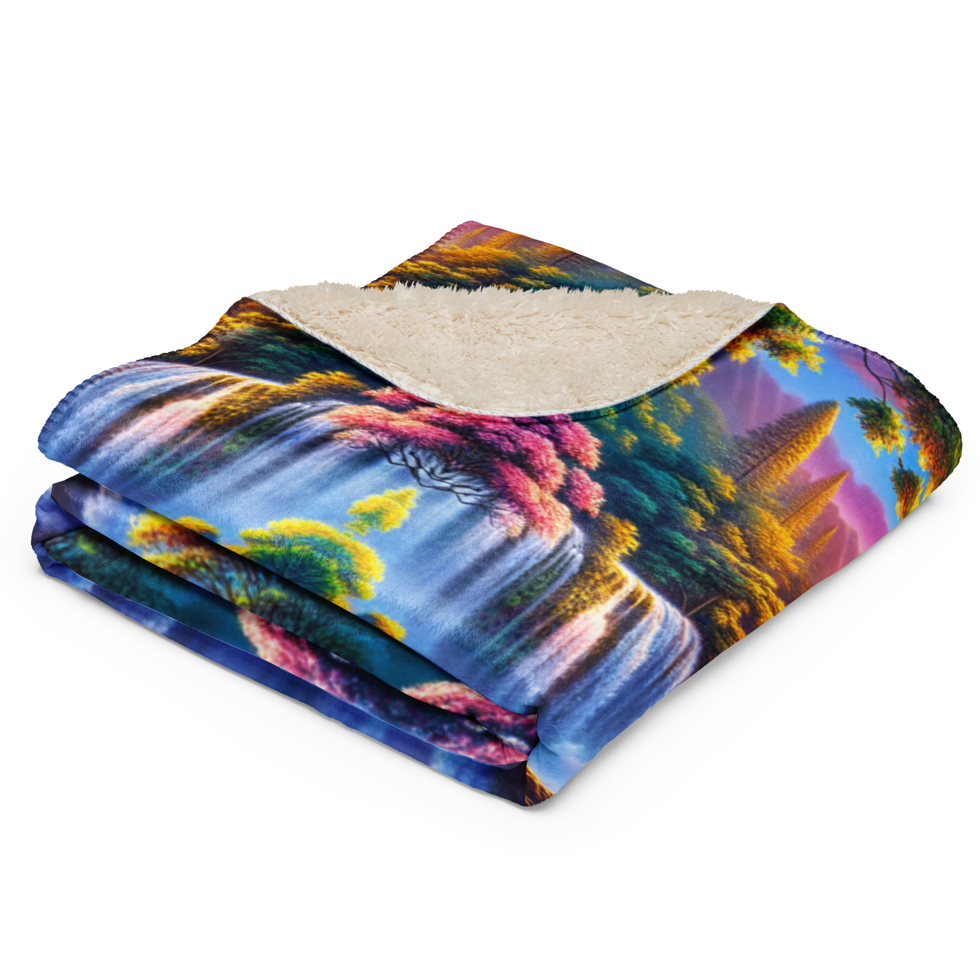 Mauka 2 Makai Sherpa Blanket - Image 5