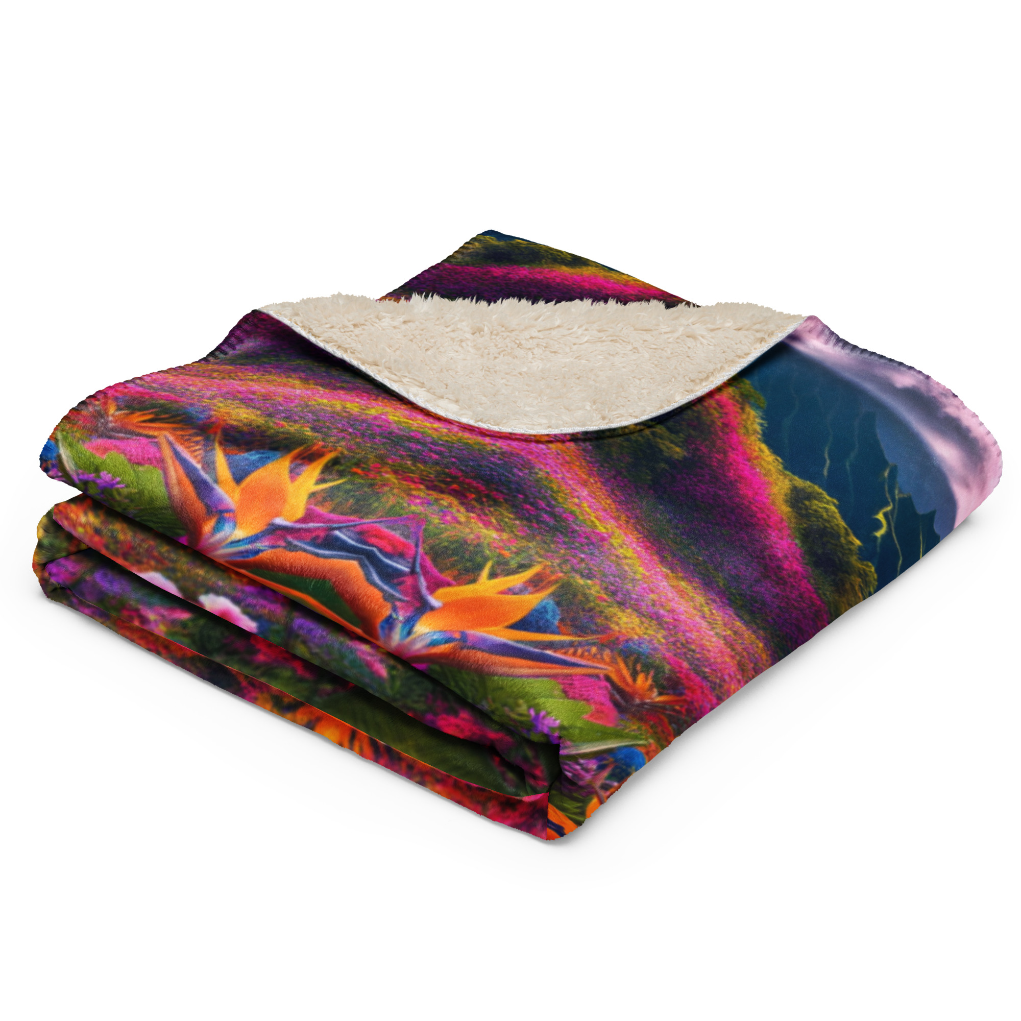 Mauka 2 Makai Sherpa Blanket - Image 4