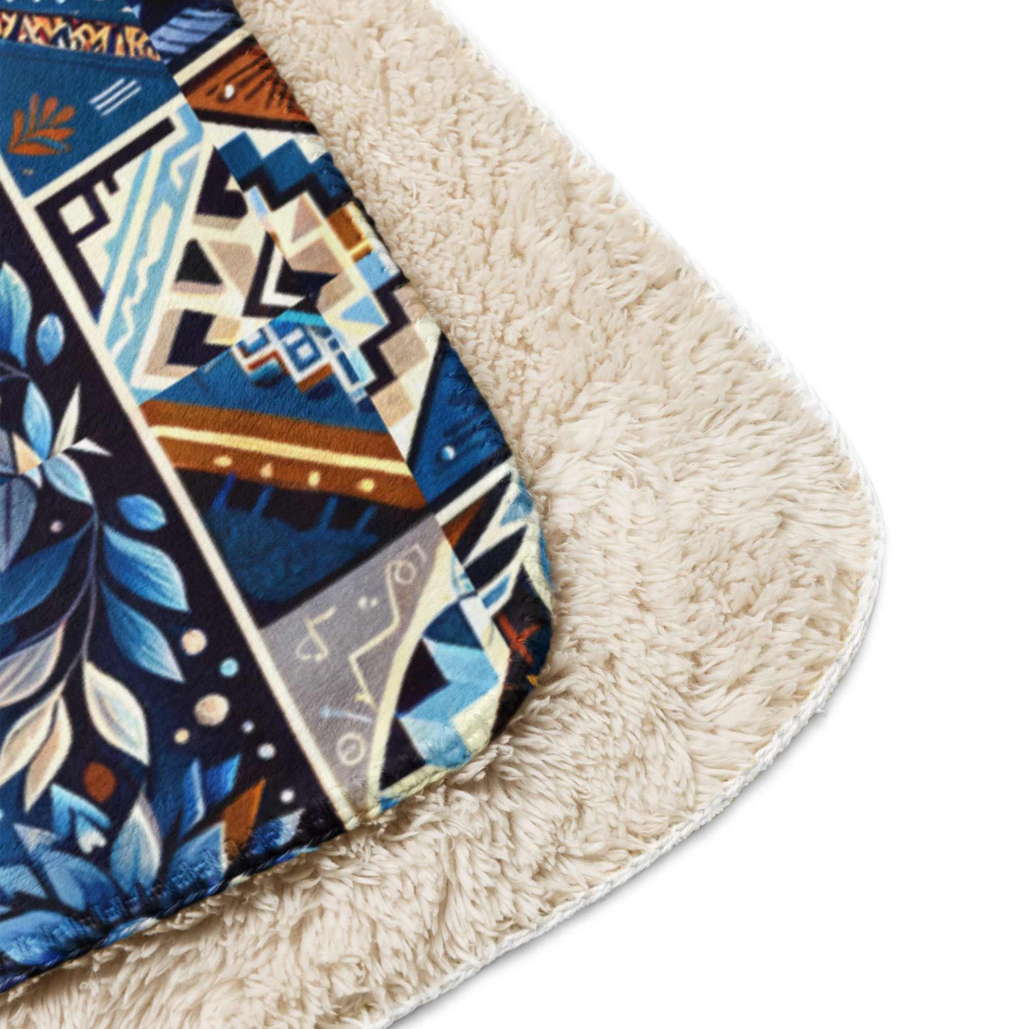 Silver City 1 Sherpa Blanket - Image 3