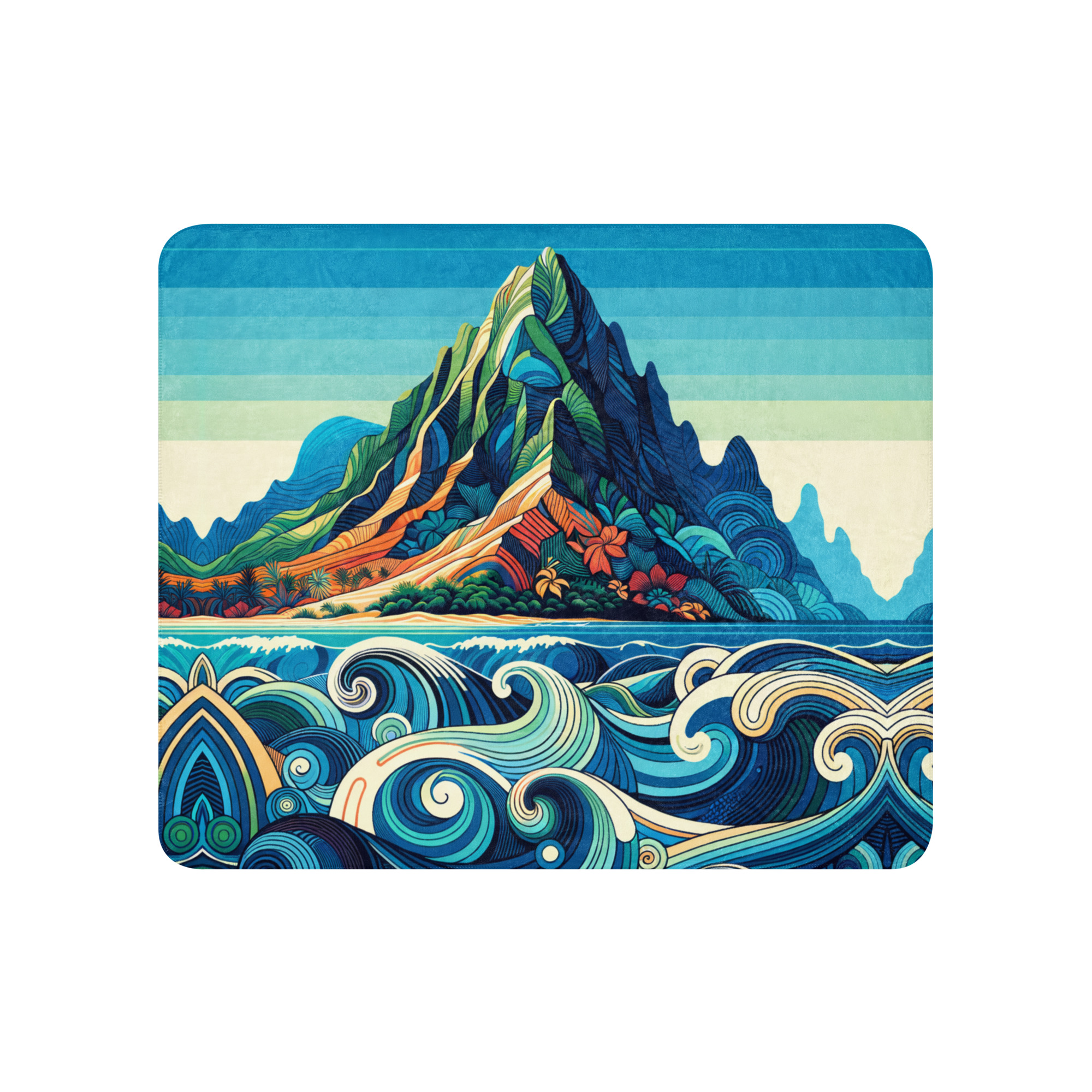 Mauka 2 Makai Sherpa Blanket - Image 7
