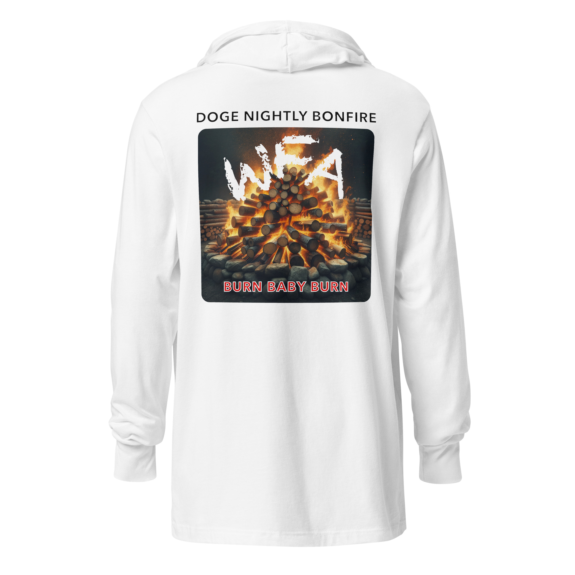 DOGE BONFIRE Hooded T - Image 10